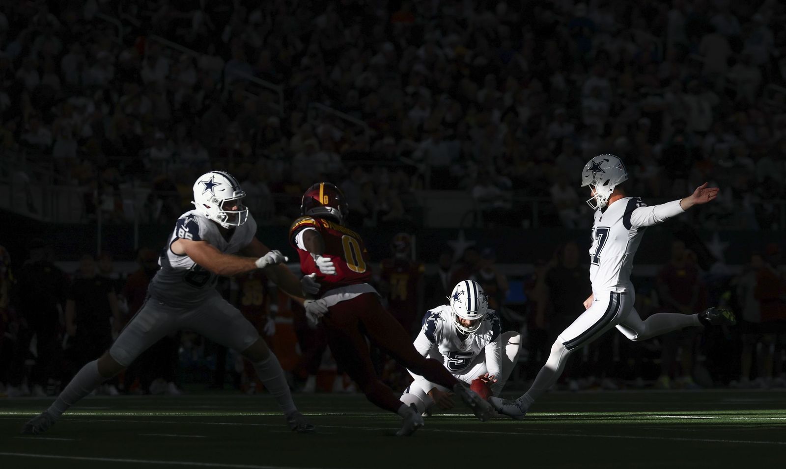 Fútbol americano | Pateando a través de la luz