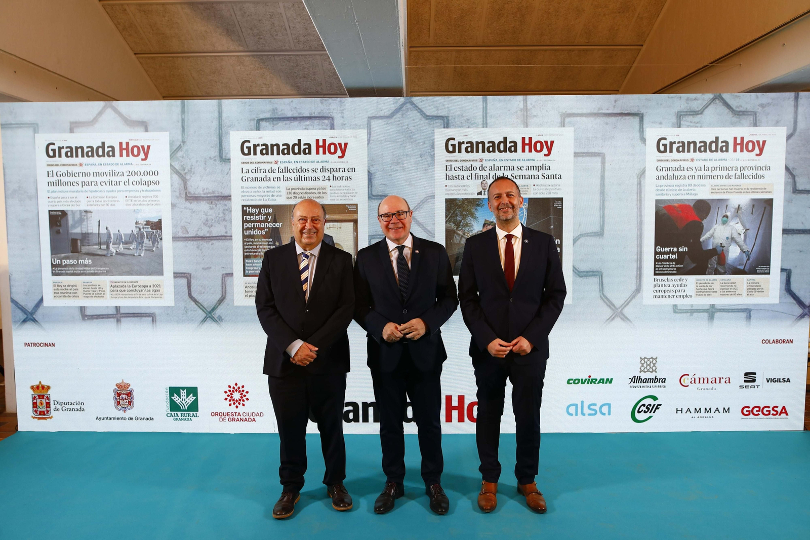 Las imágenes de la celebración del XX aniversario de Granada Hoy