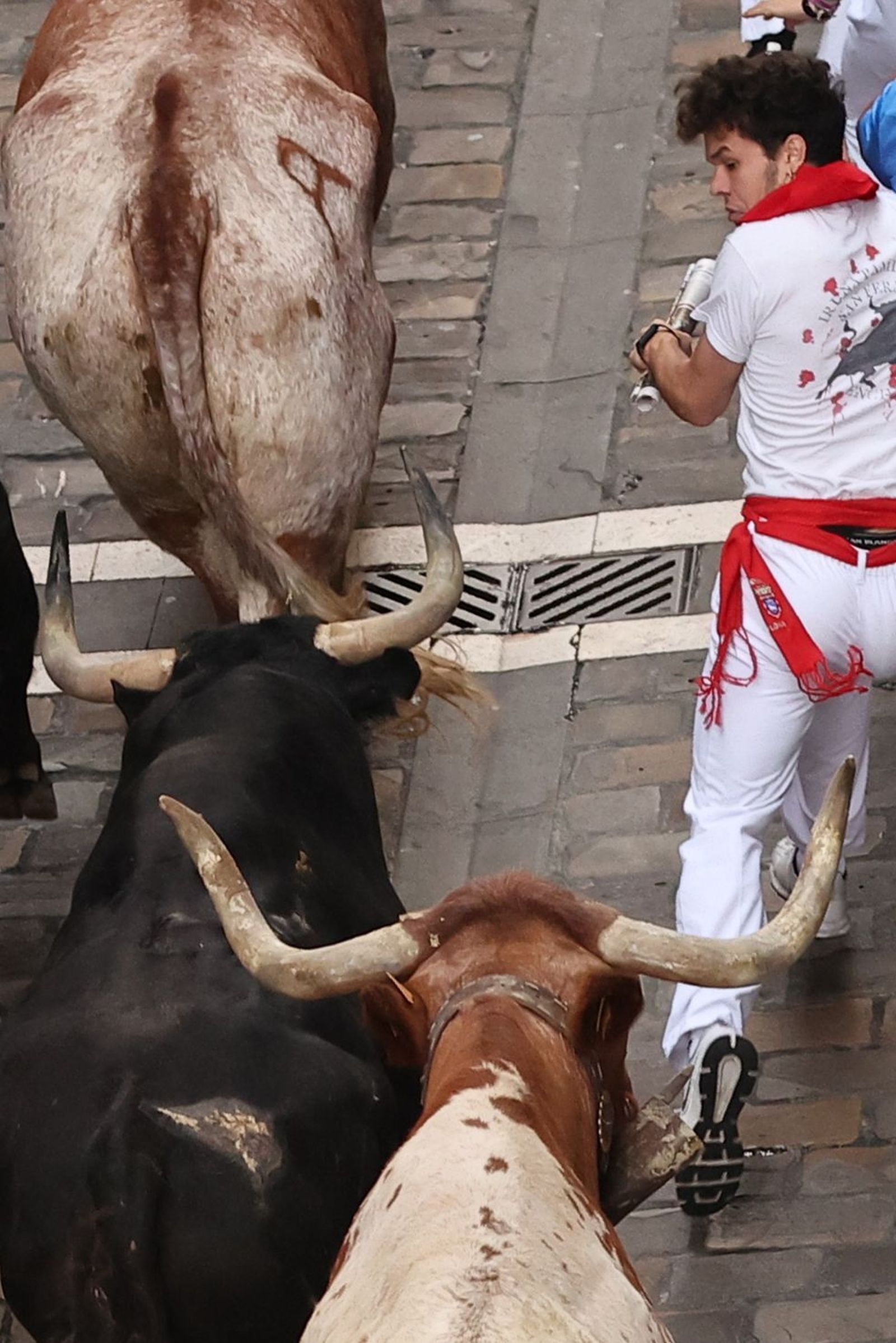 Las imágenes de los toros de Jandilla en los sanfermines