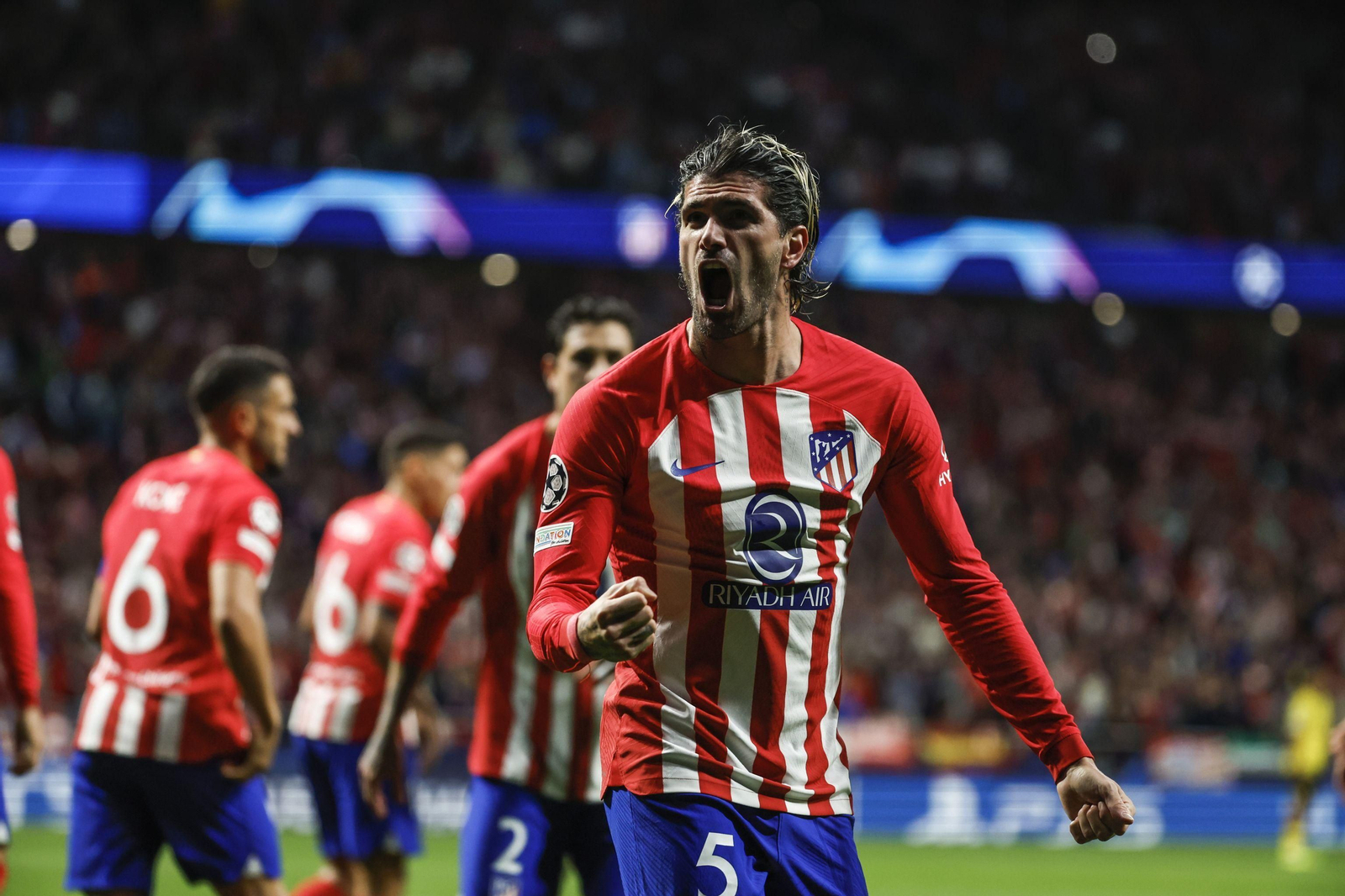 El Atlético de Madrid - Borussia Dortmund, en fotos