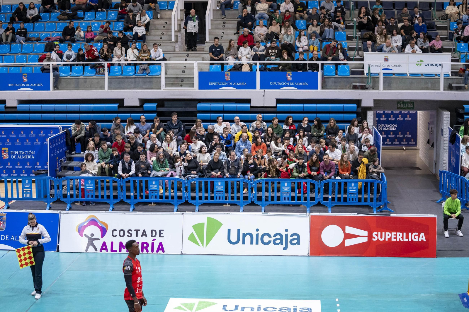 Las imágenes del partido de Superliga entre Unicaja Costa de Almería y Instercap Asisa Tarragona