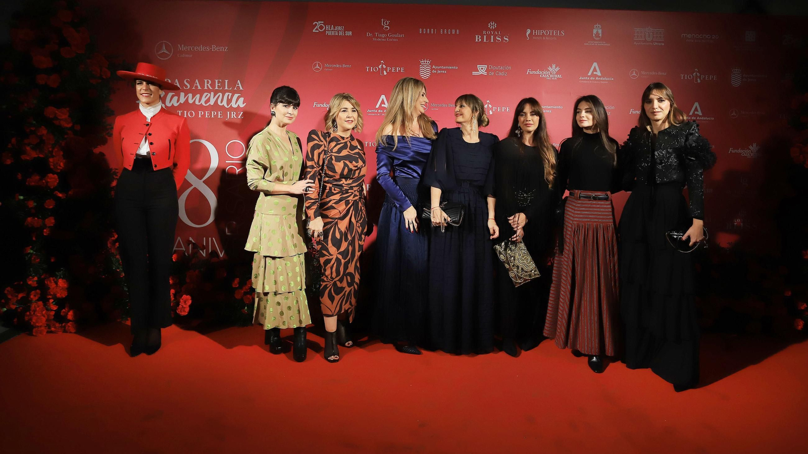 Imágenes de la presentación de La Pasarela Flamenca Tio Pepe 2025