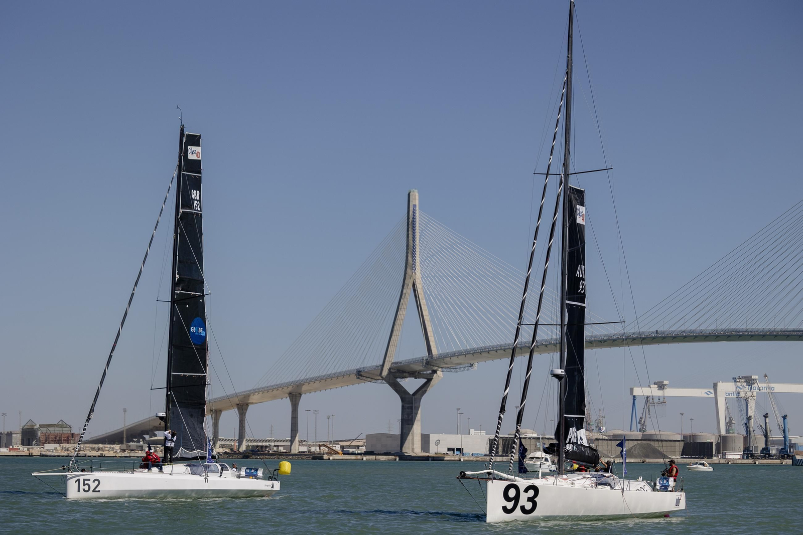 Las imágenes de la regata de patrocinadores de la Globe 40