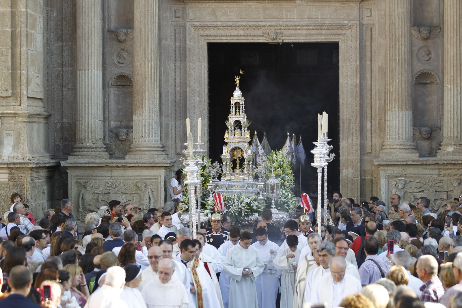 Las imágenes de la celebración del Corpus Christi en Almería