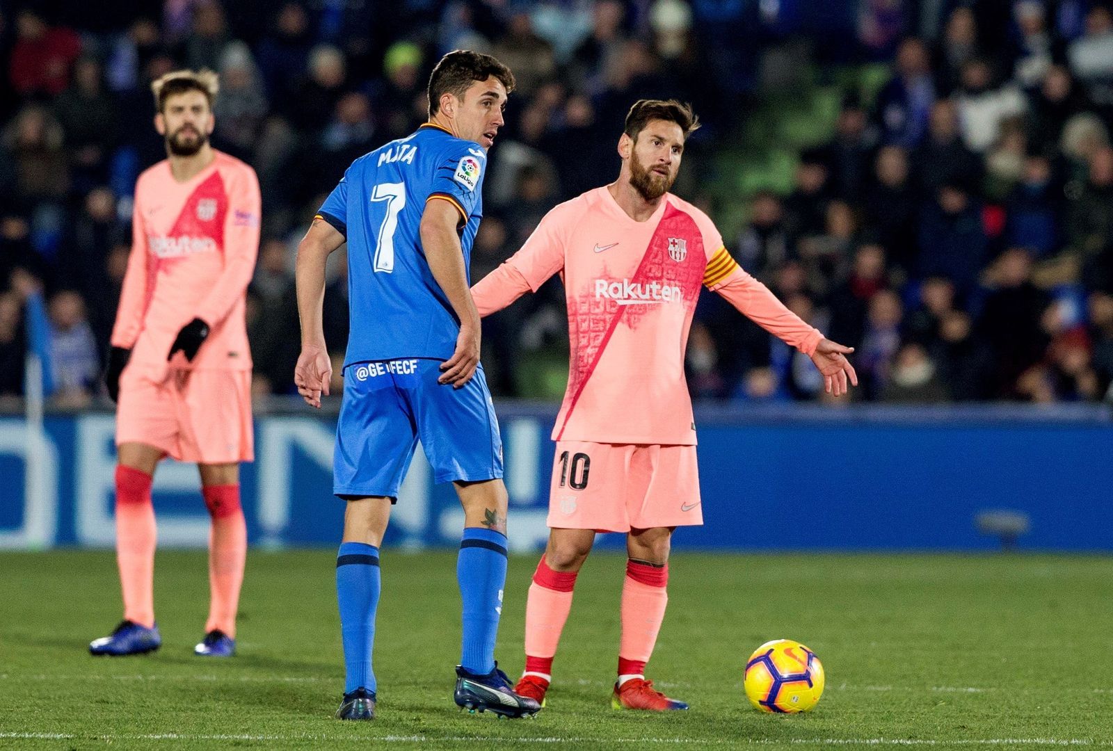 El Getafe-Barcelona, en imágenes