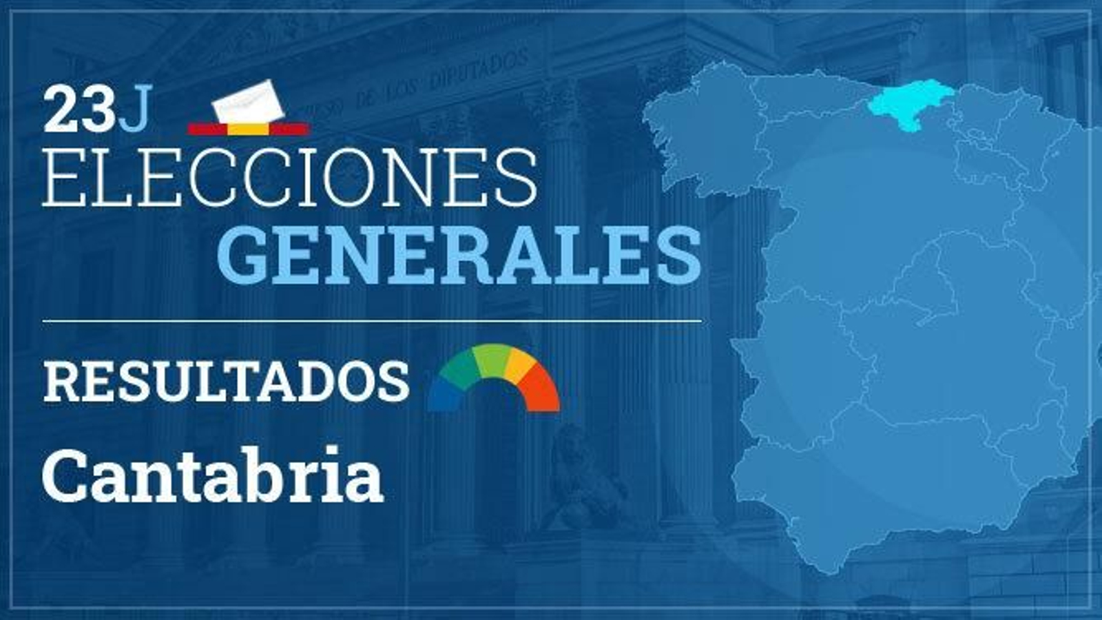 Resultados elecciones generales Cantabria  2023