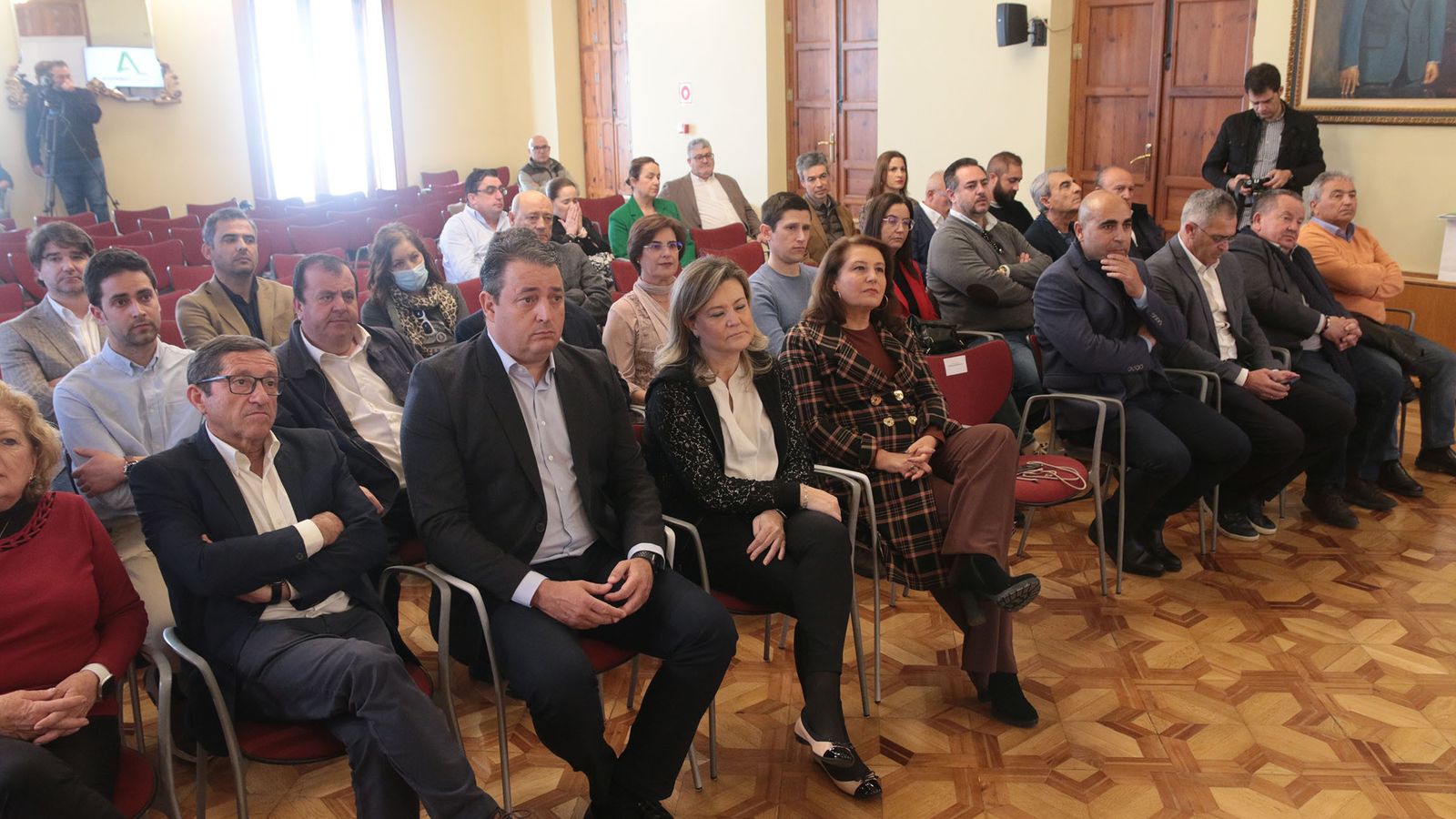 Momento de la presentación de las ayudas.