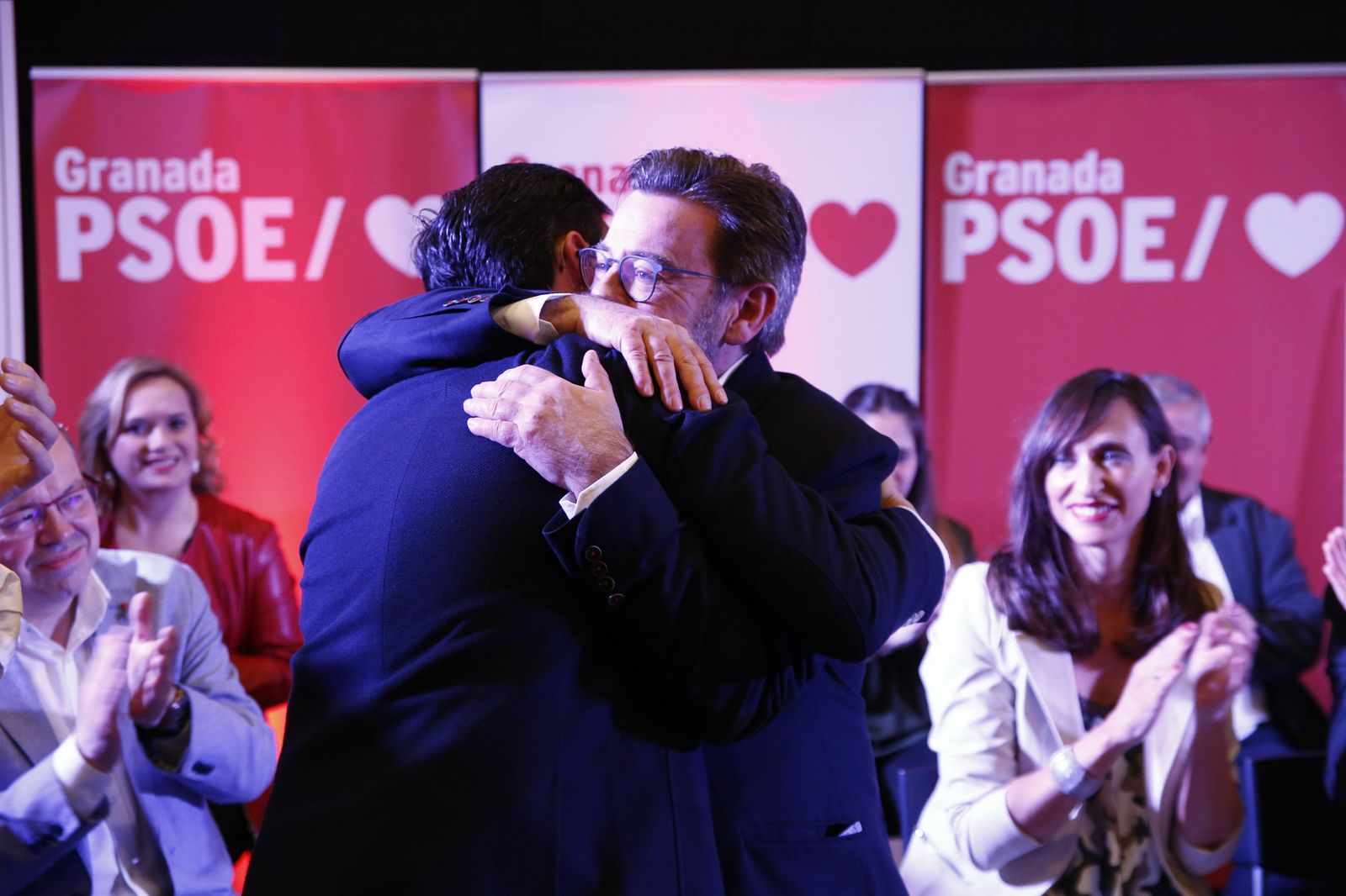 Las imágenes del inicio de la campaña del PSOE