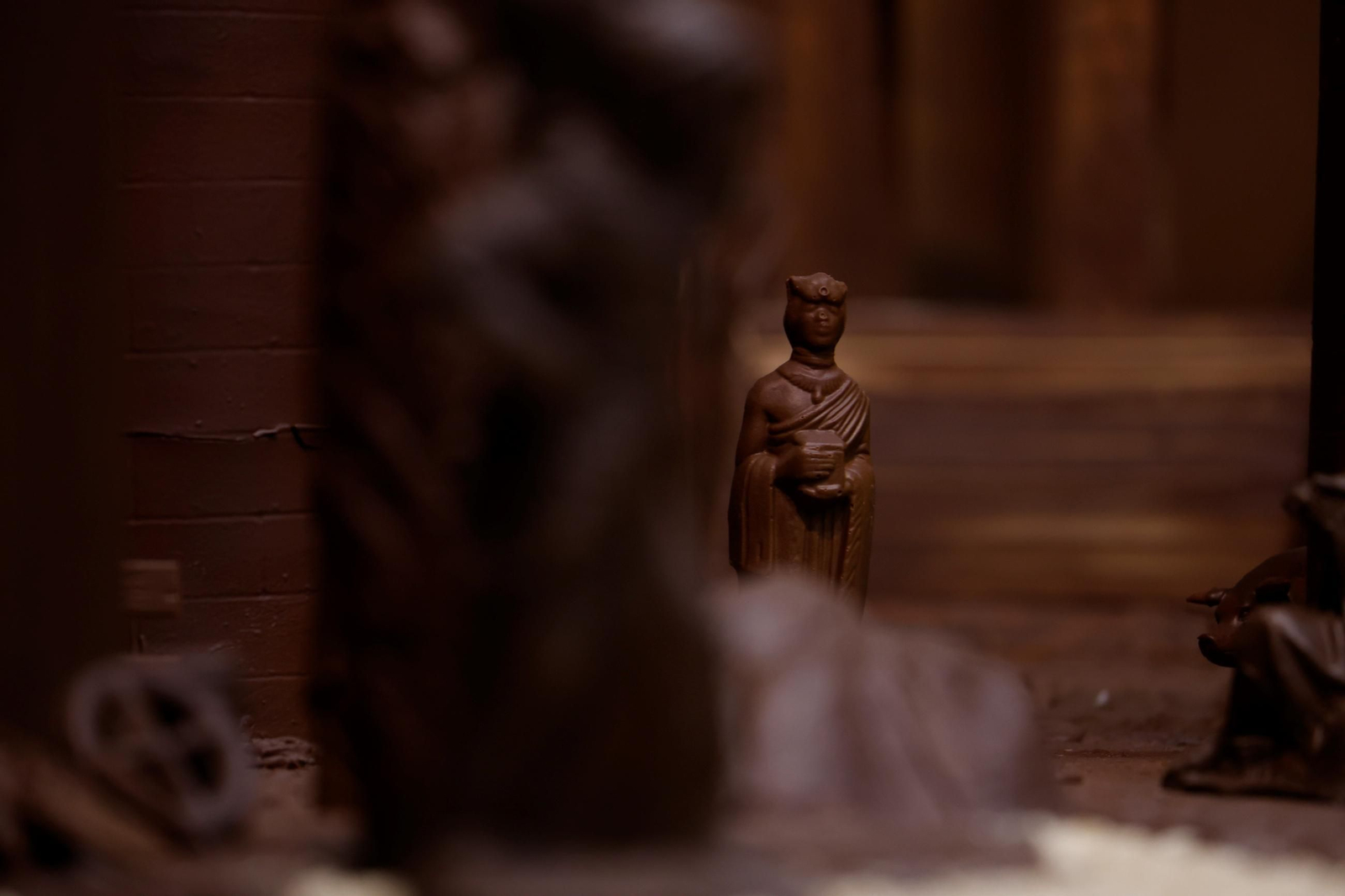 El belén de chocolate de Rute, al detalle en estas fotos