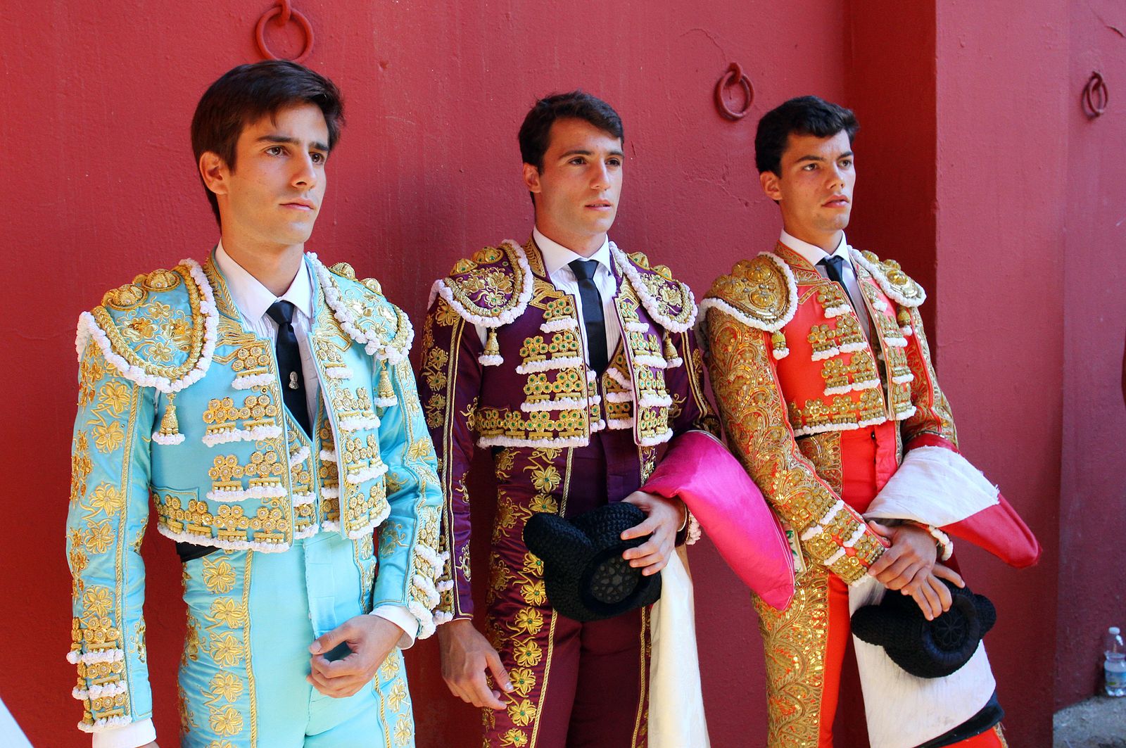 Imágenes de la Novillada de Rafael Serna, Emilio Silvera y Rodrigo Molina.