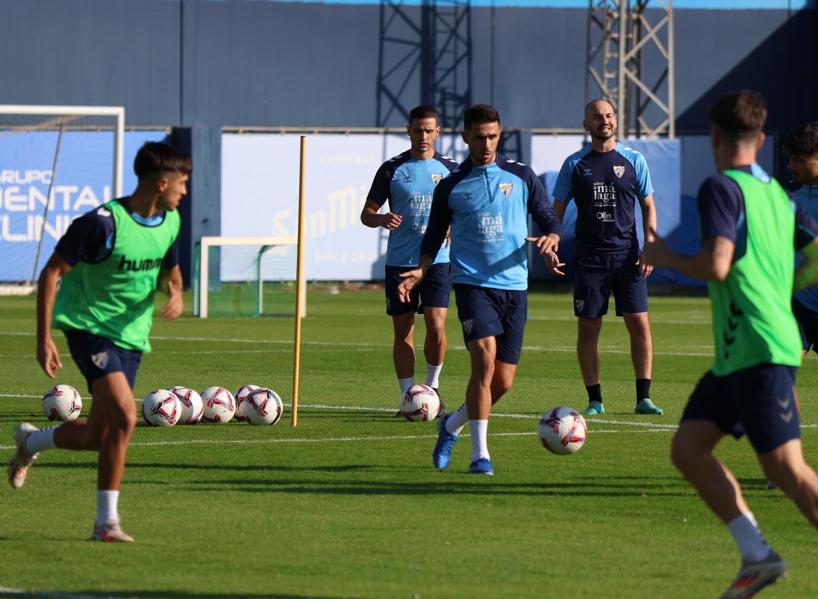 Entrenamiento Málaga CF: Ramón regresa en la primera sesión de la semana