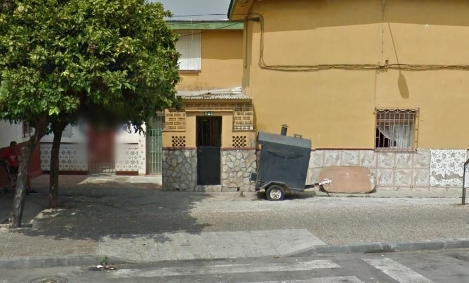 A la izquierda, el anterio estado de la vivienda. A la derecha, el actual.