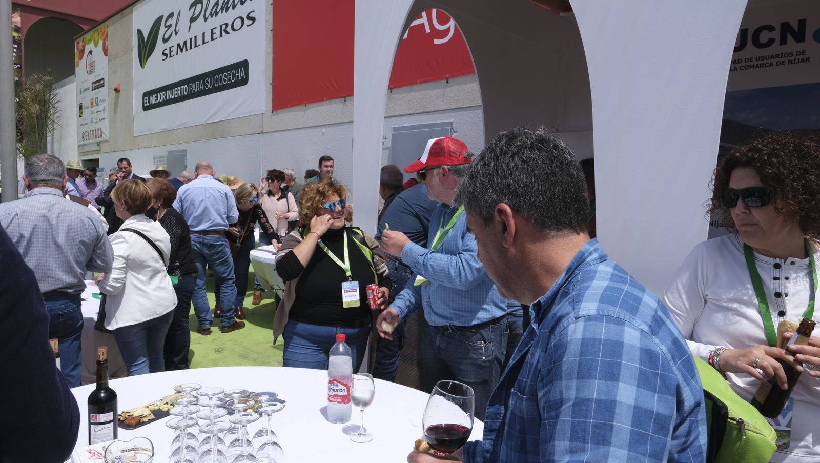 Imágenes de las jornadas de la CUCN sobre el agua en la Expolevante de Níjar.