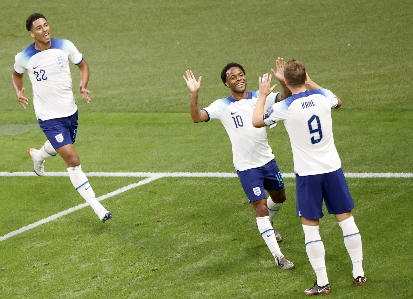 Las imágenes del Inglaterra-Irán del Mundial