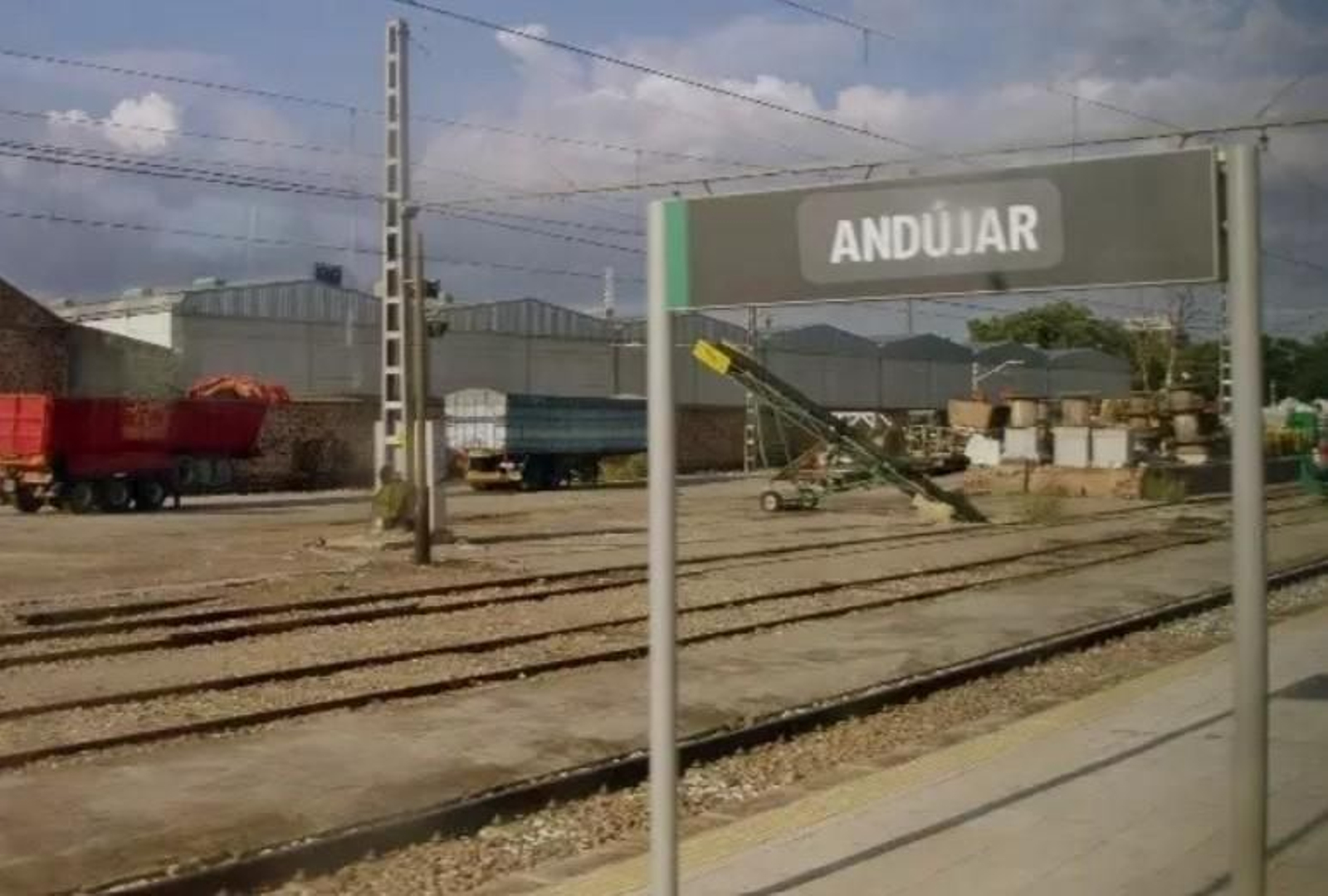 Estación de tren de Andújar.