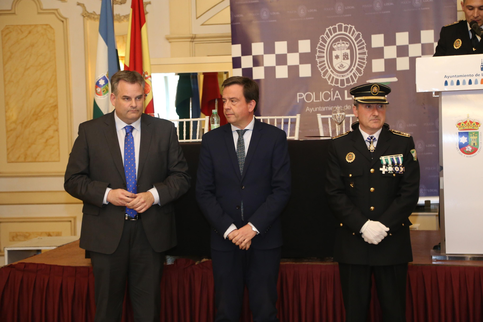 La celebración de San Jorge, patrón de la Policía Local de Lucena, en imágenes