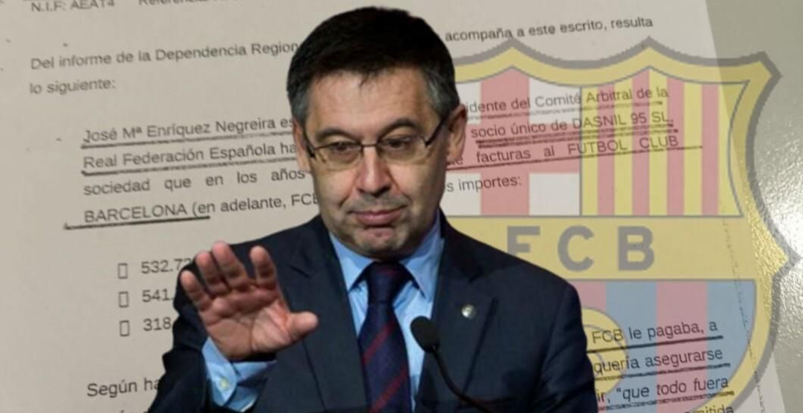 Josep María Bartomeu, ex presidente del Barcelona.