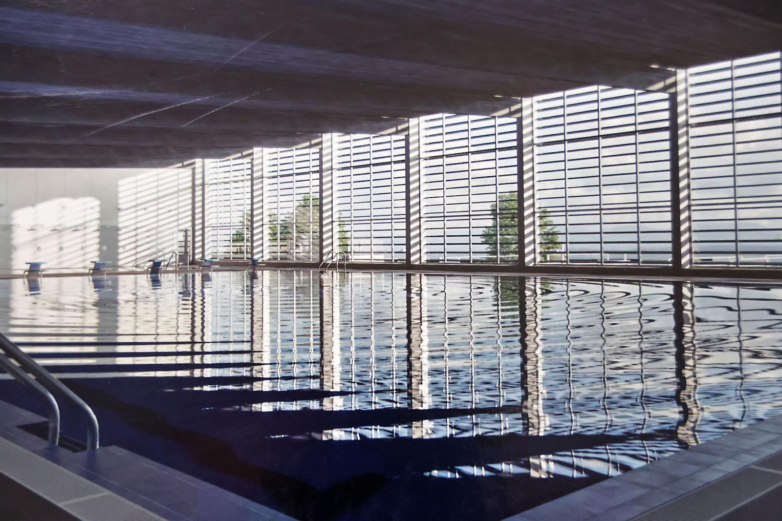 Imágenes de la visita a las obras de la Ciudad Deportiva de Huelva