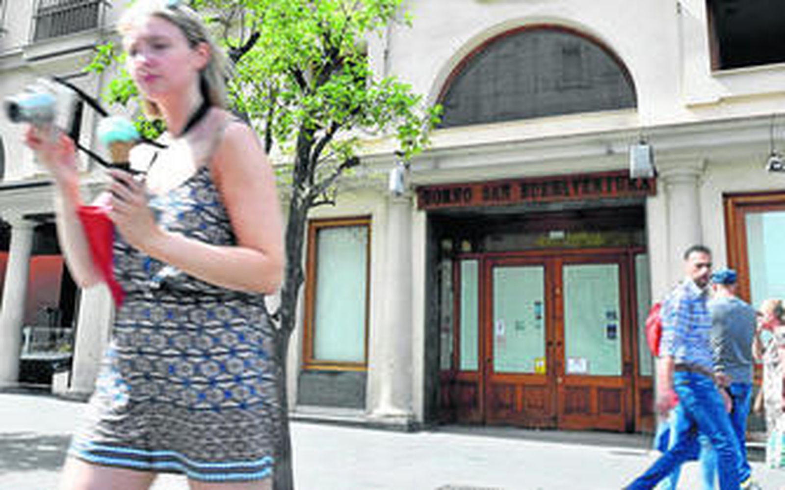 El antiguo local del Horno de San Buenaventura en la Avenida de la Constitución.