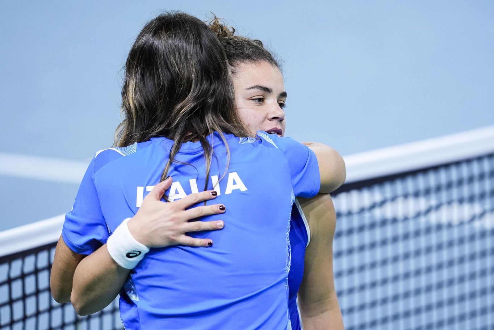 El Italia-Japón de la Billie Jean King en Málaga, en fotos