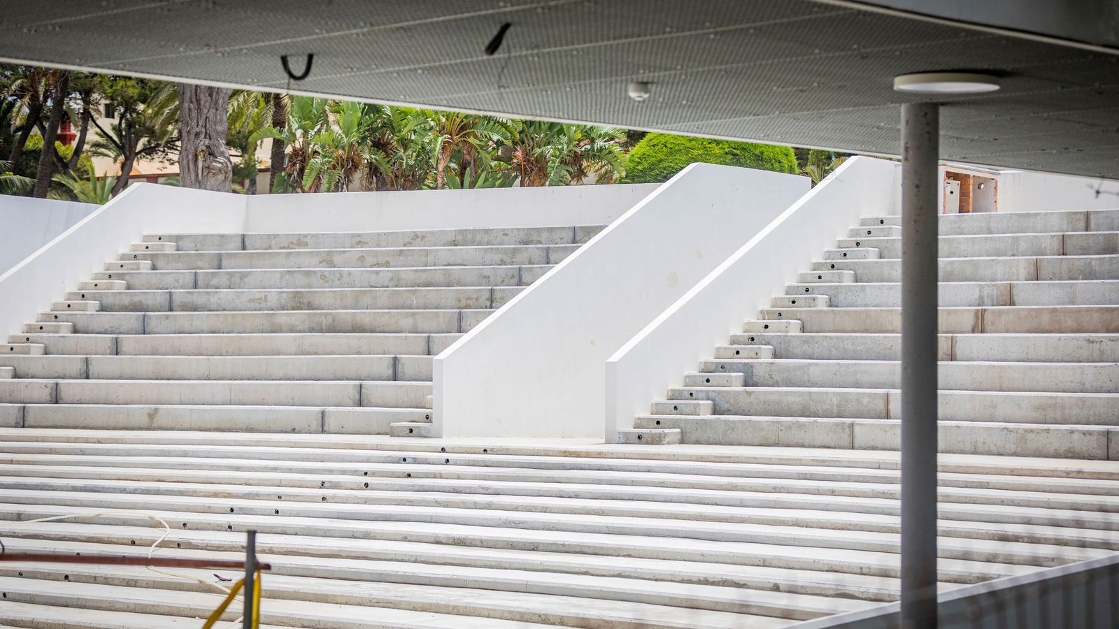 Estado del Teatro Pemán, cuya recuperación se hará realidad, a priori, este año 2026.
