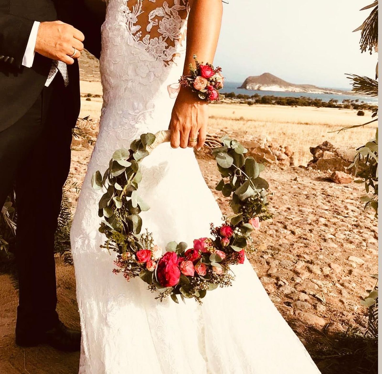 Boda en el Parque con el Playazo de Rodalquilar al fondo