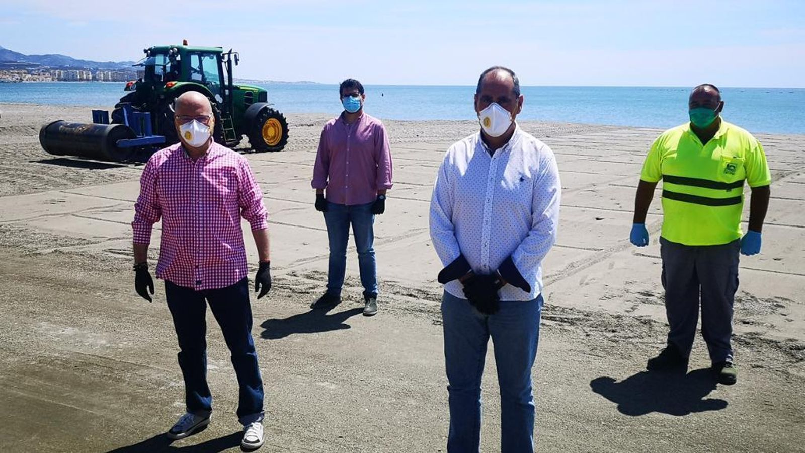 Vélez-Málaga dividirá las playas en cuadrículas de dos metros y medio.