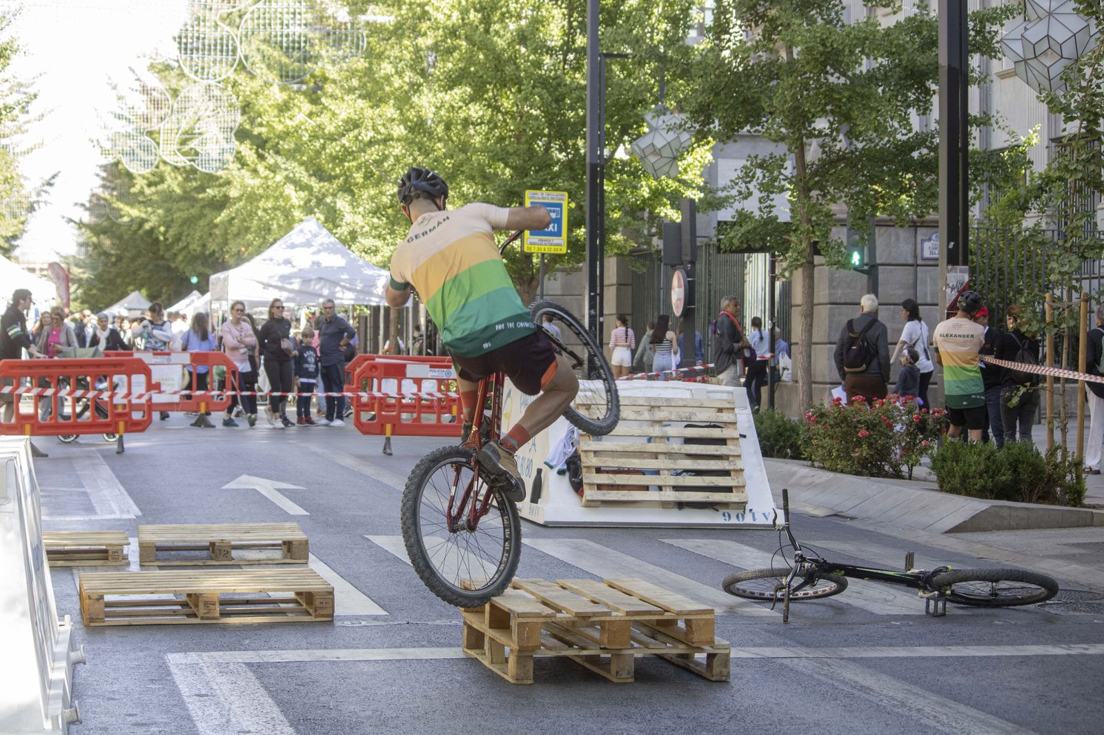Granada celebra su último Día Sin Coche de la temporada con gran ambiente y la ciudad volcada