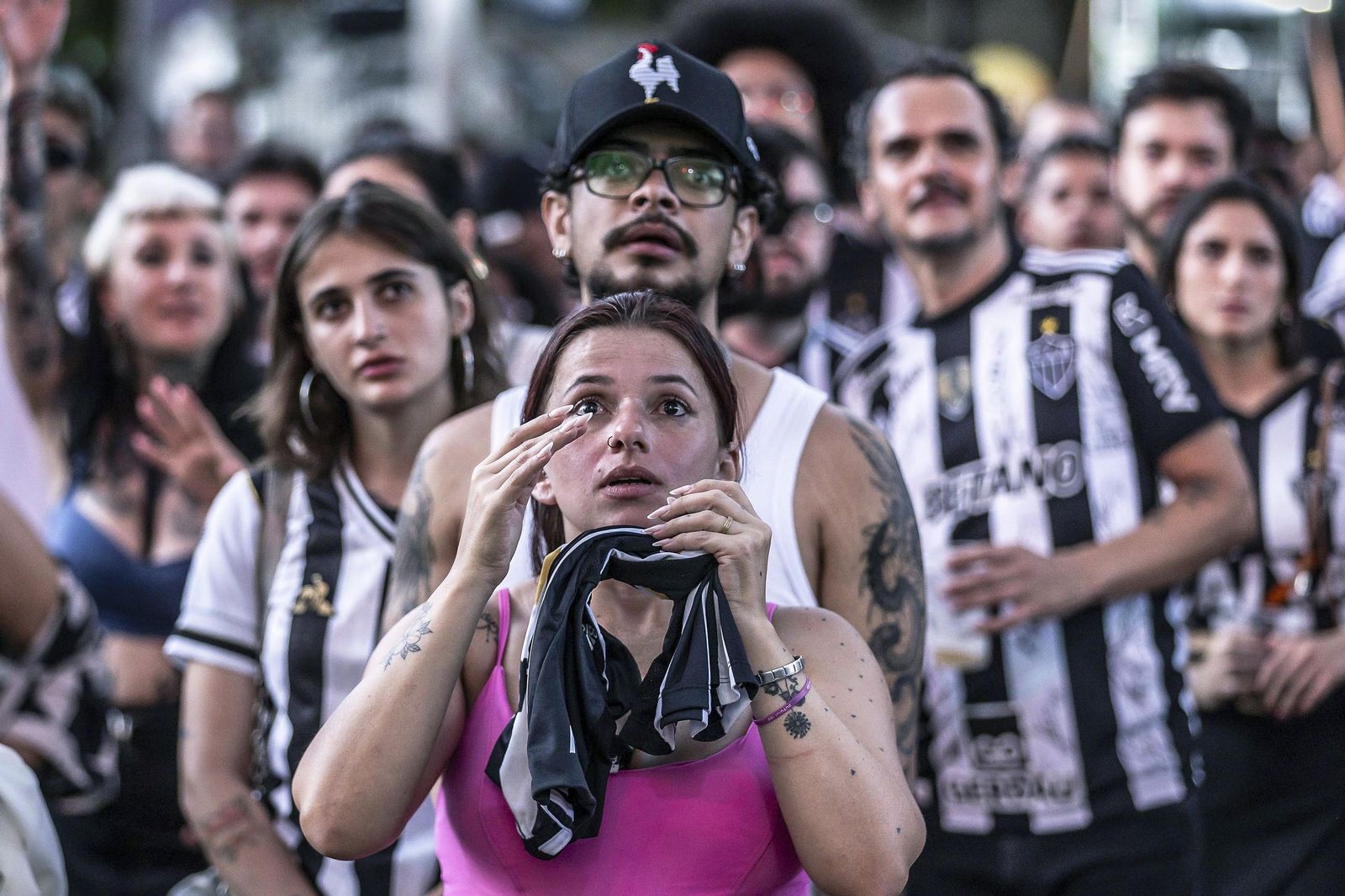 Las fotos de una final de la Libertadores histórica; Botafogo, campeón con 10, ante Atlético Mineiro