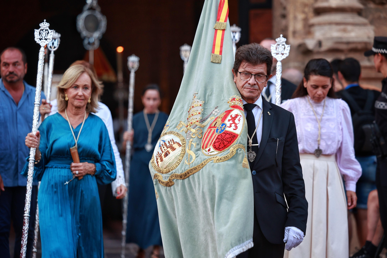 La procesión de la Virgen de los Milagros, en imágenes