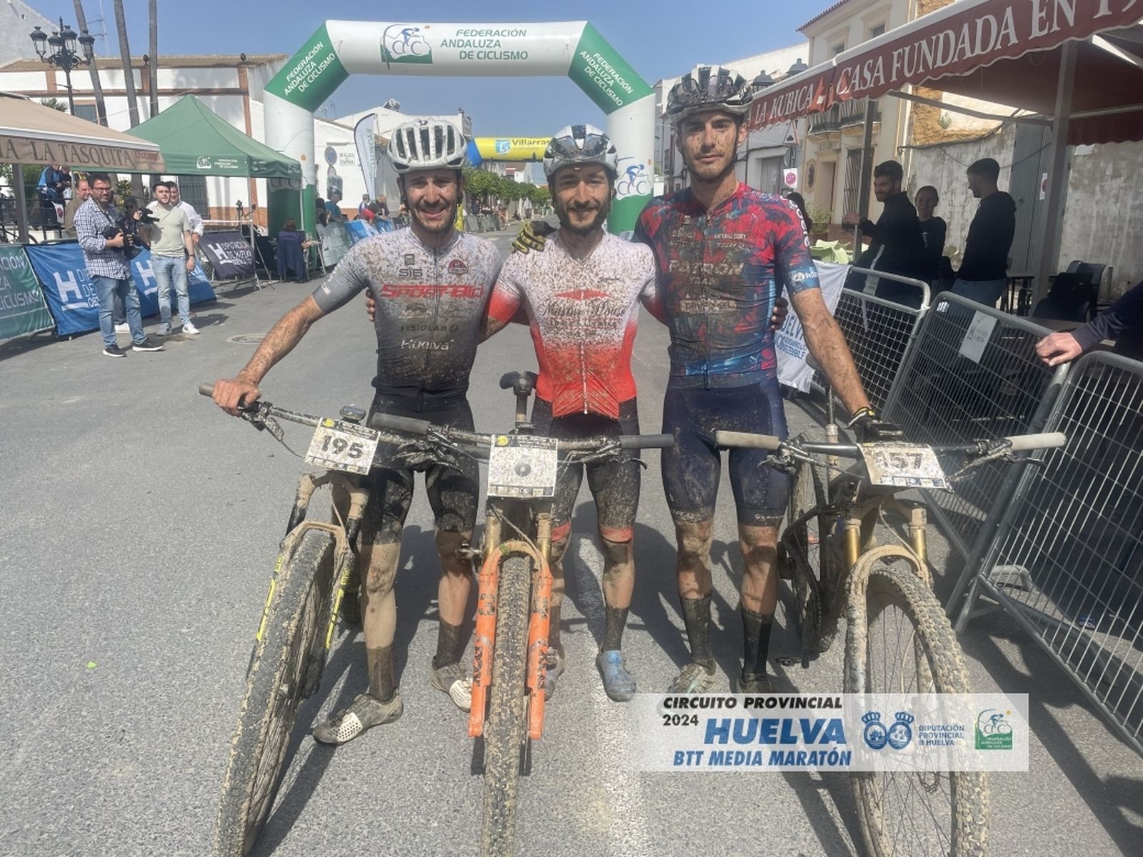 Imagen de la prueba celebrada ayer en Villarrasa.