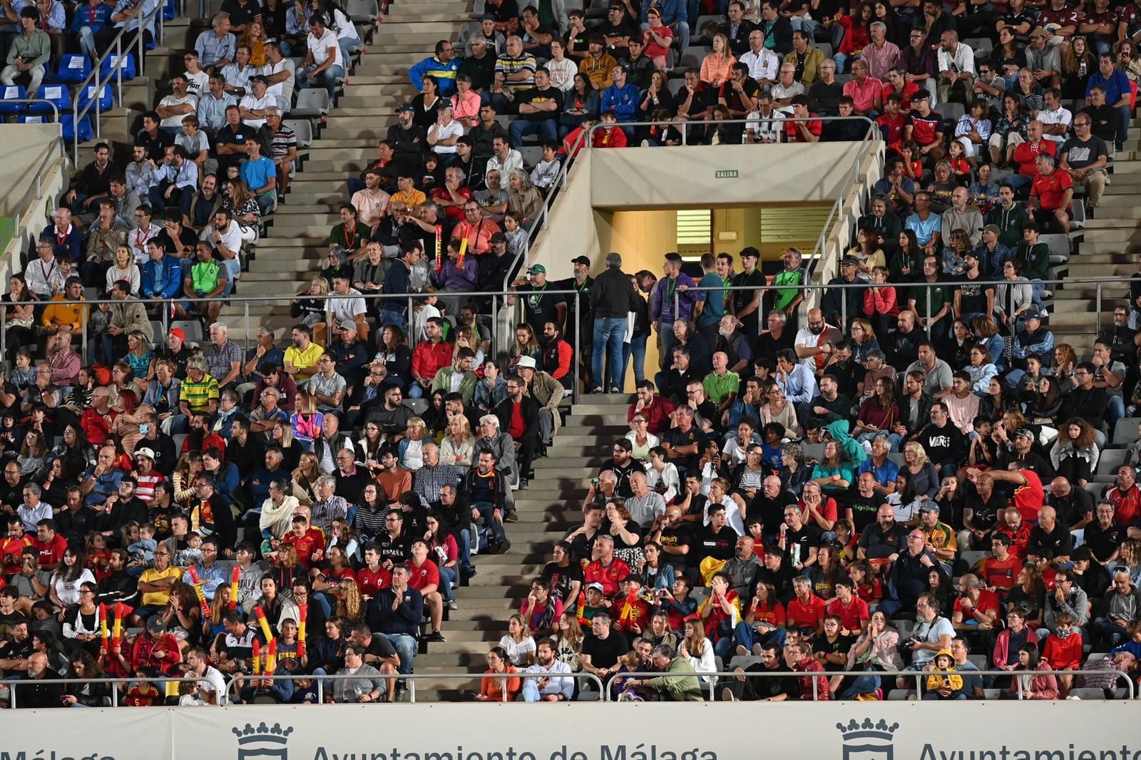 Las fotos del España-Tonga de rugby en Málaga
