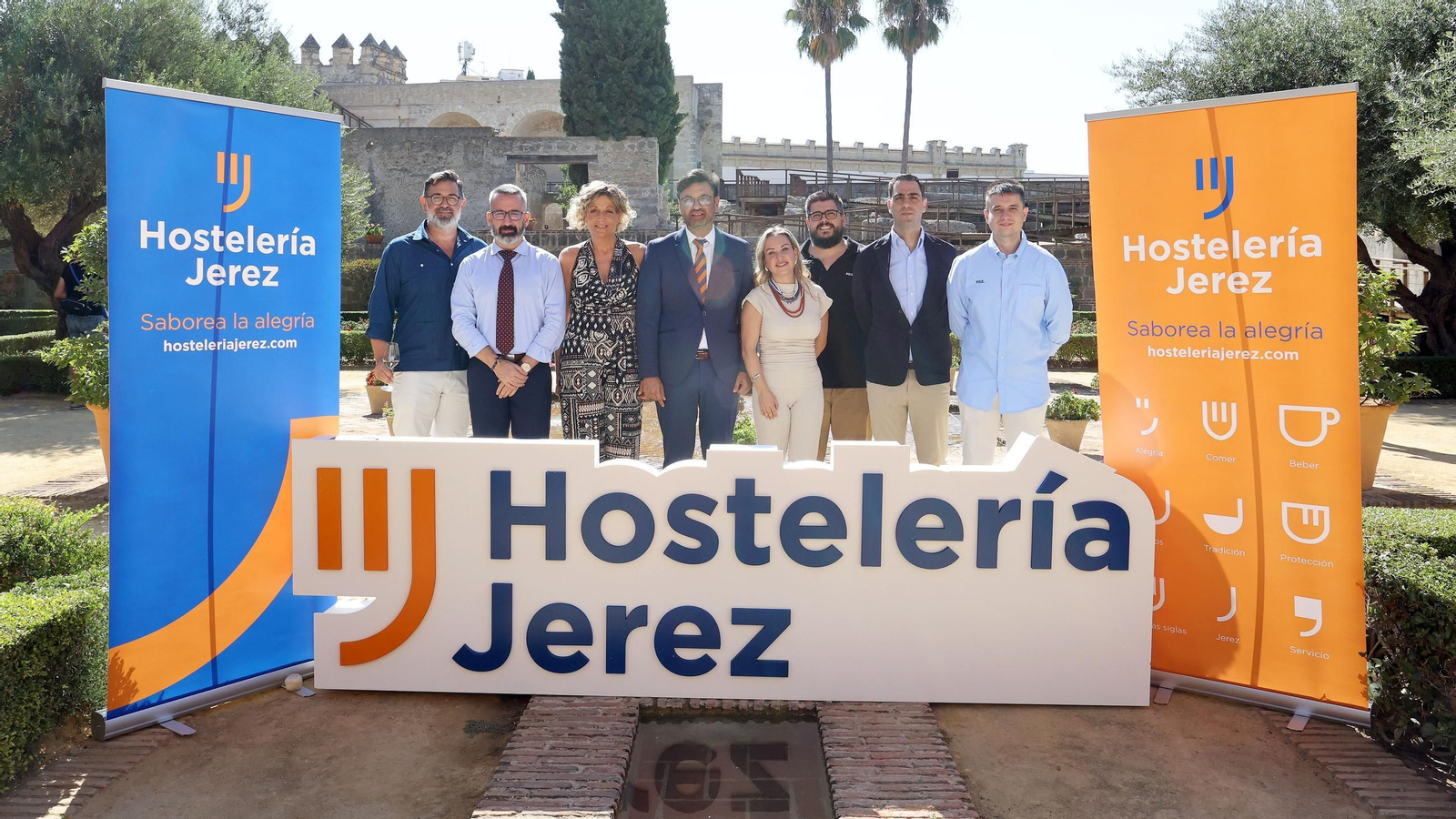 Presentación del nuevo logo de Hostelería Jerez