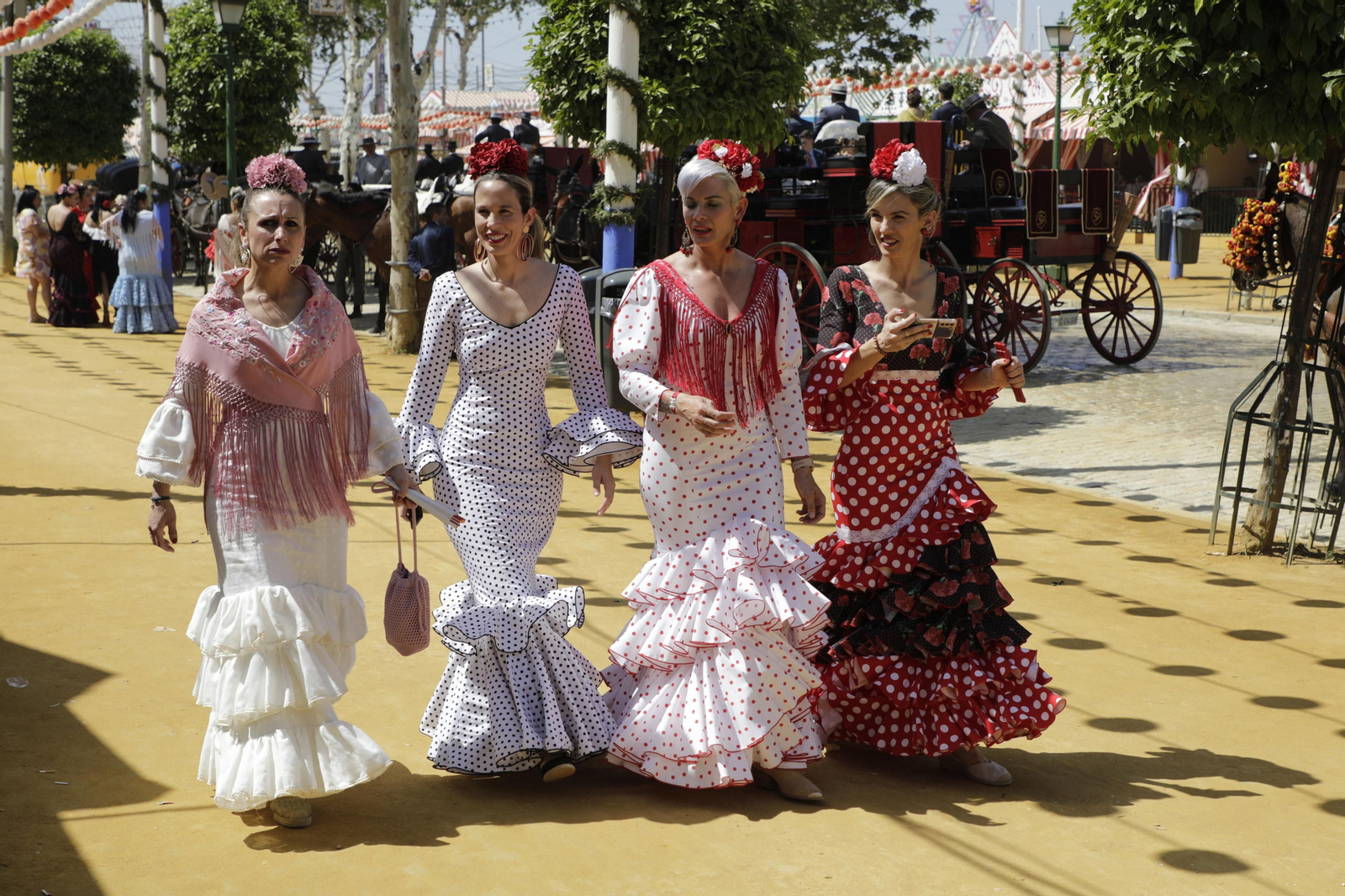 Imágenes del martes de feria