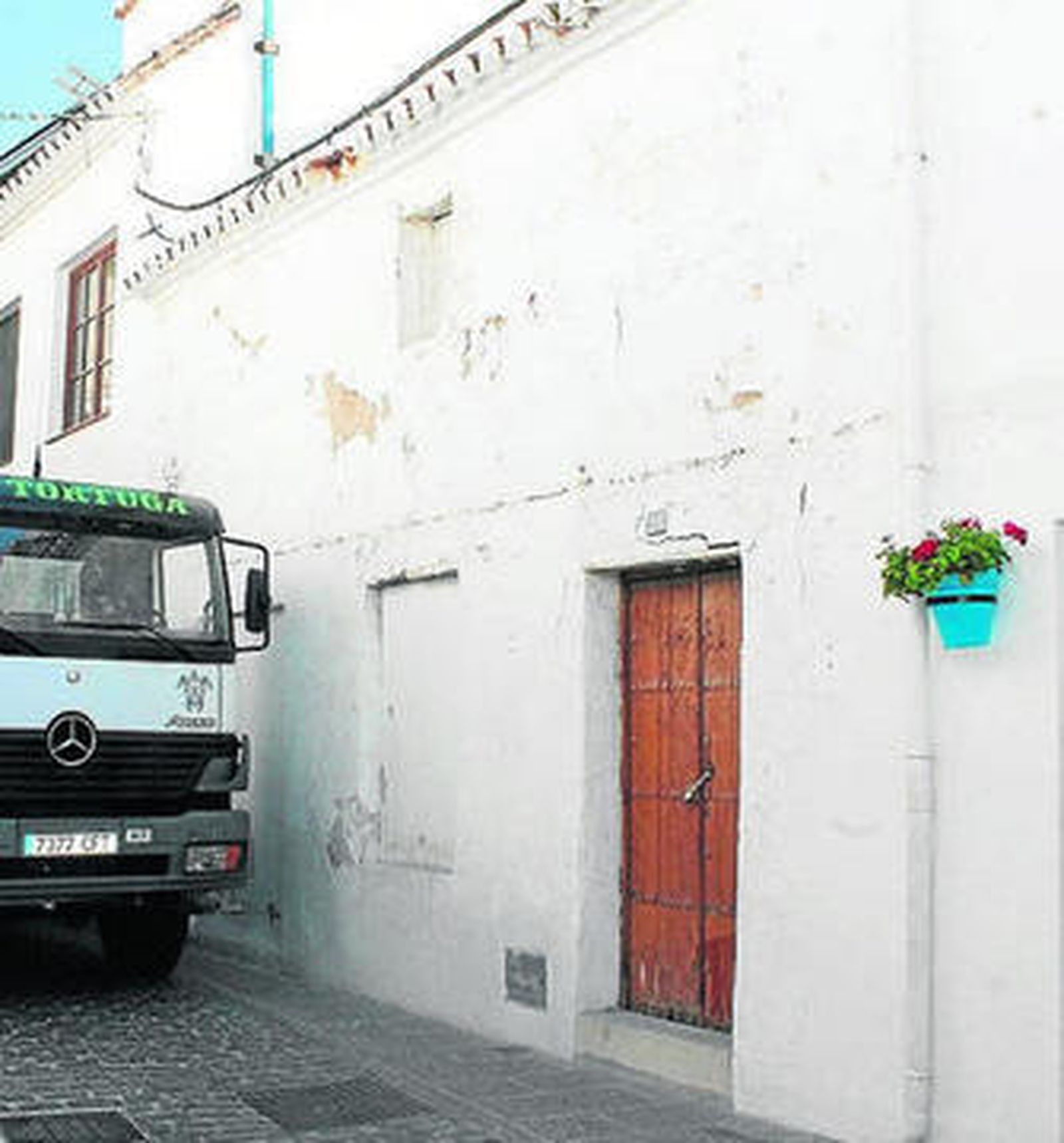 Lugar donde se levantará la nueva casa hermandad de la patrona.