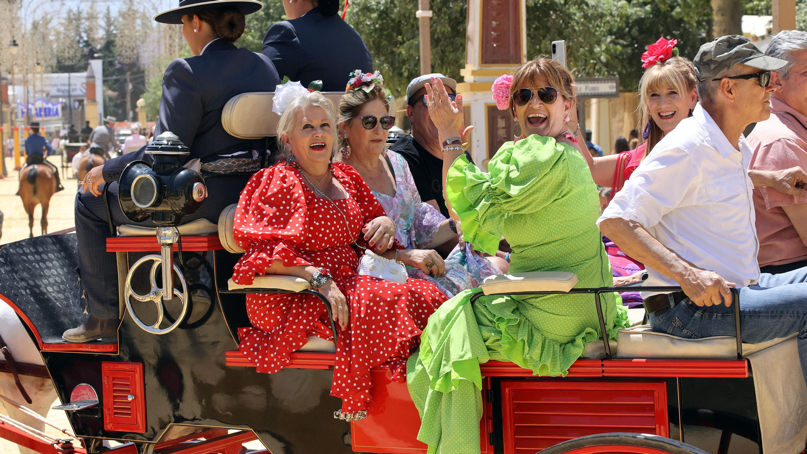 Búscate en las imágenes del Jueves en la Feria de Jerez 2023