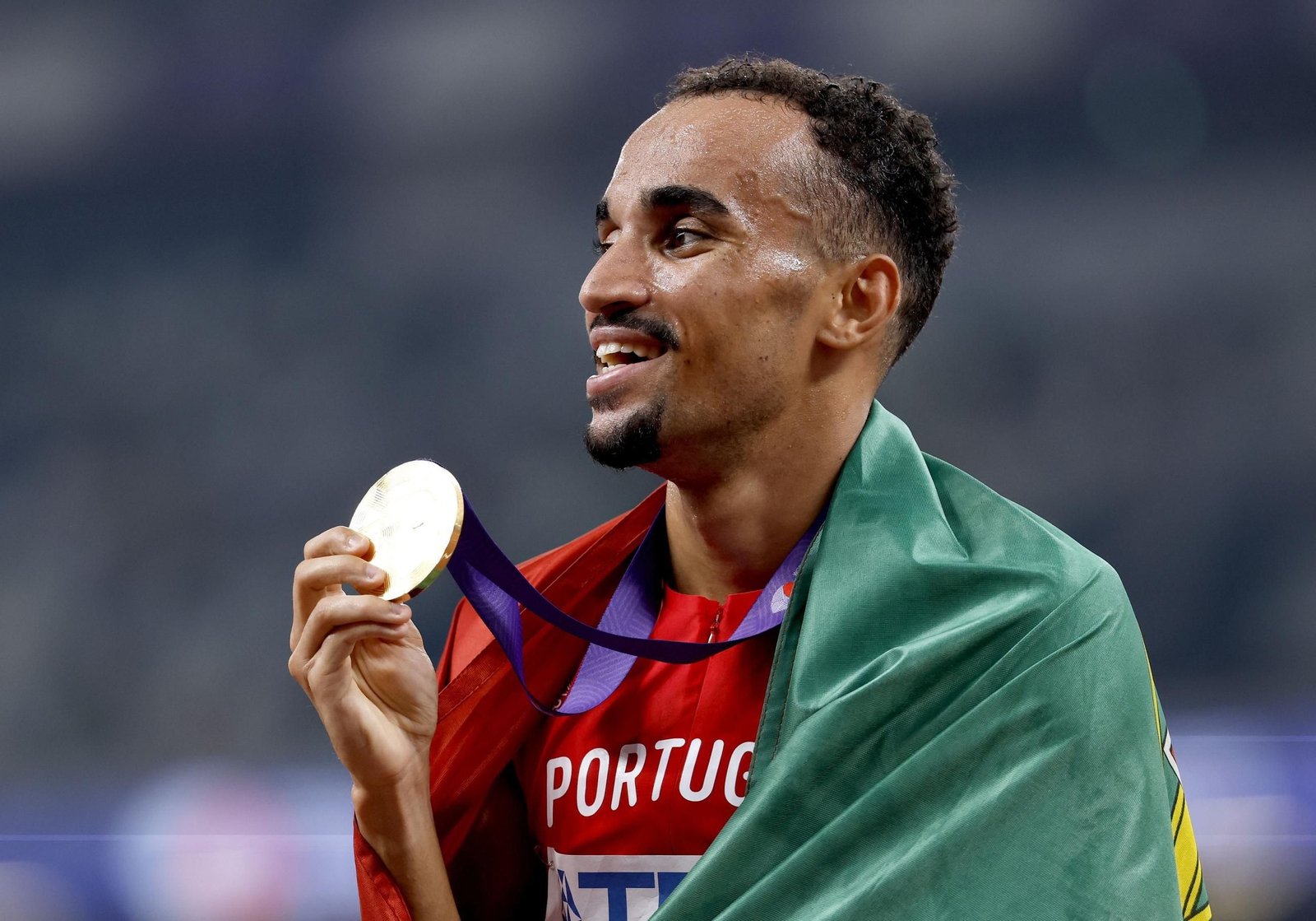 Las fotos de la lesión de Jordan Díaz y del resto de la jornada del Mundial de atletismo