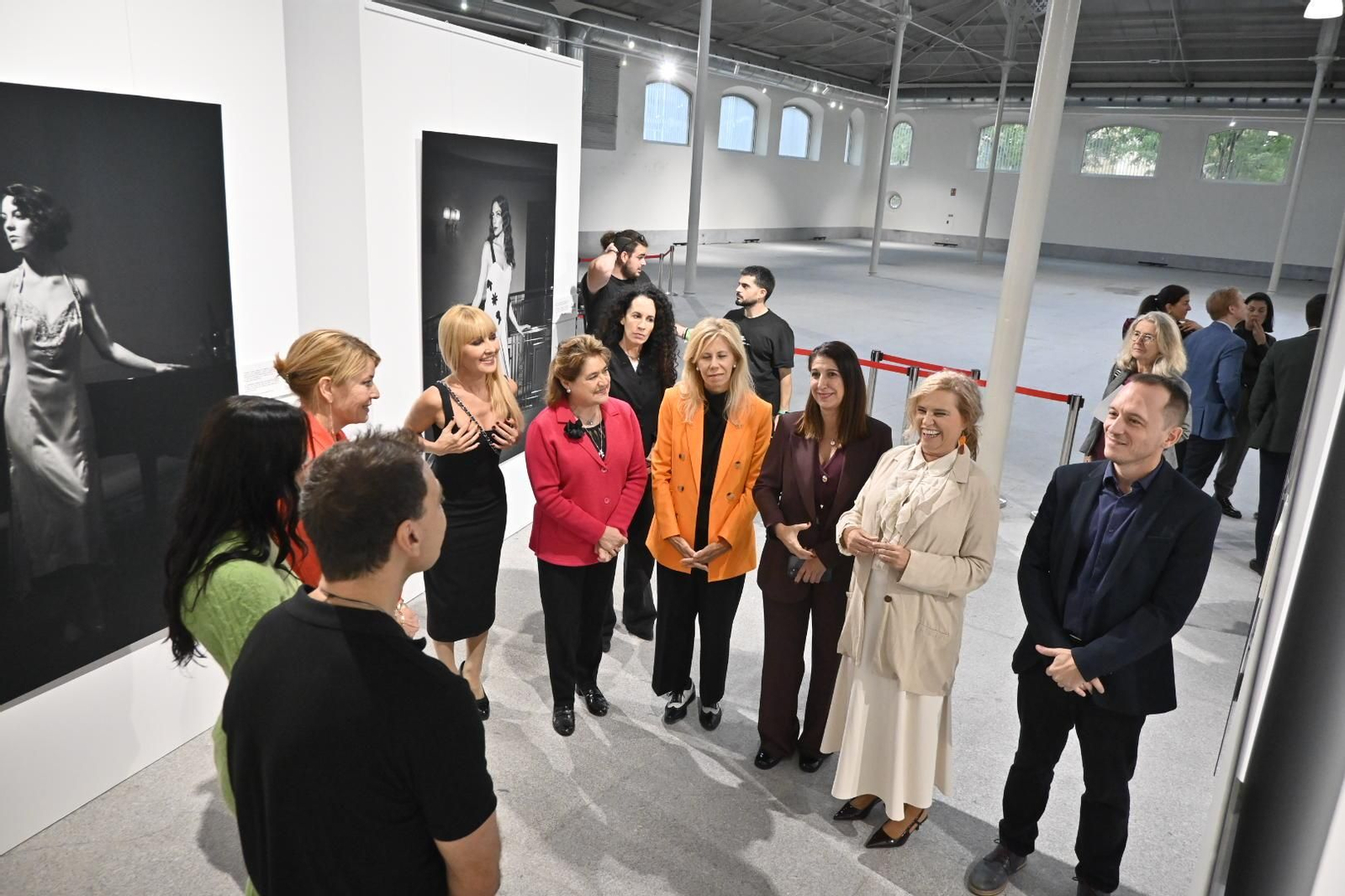 Imágenes de la inauguración de la exposición fotográfica 'Las hijas del jazz'
