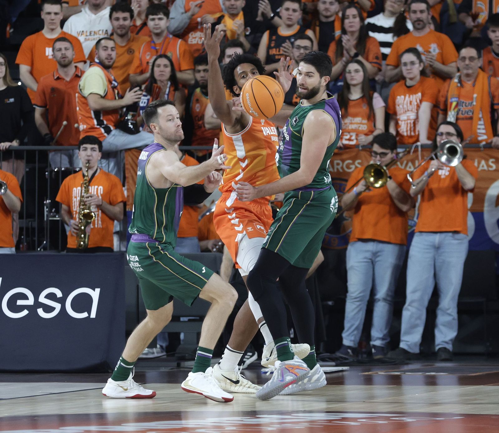 El Valencia Basket-Unicaja, en fotos