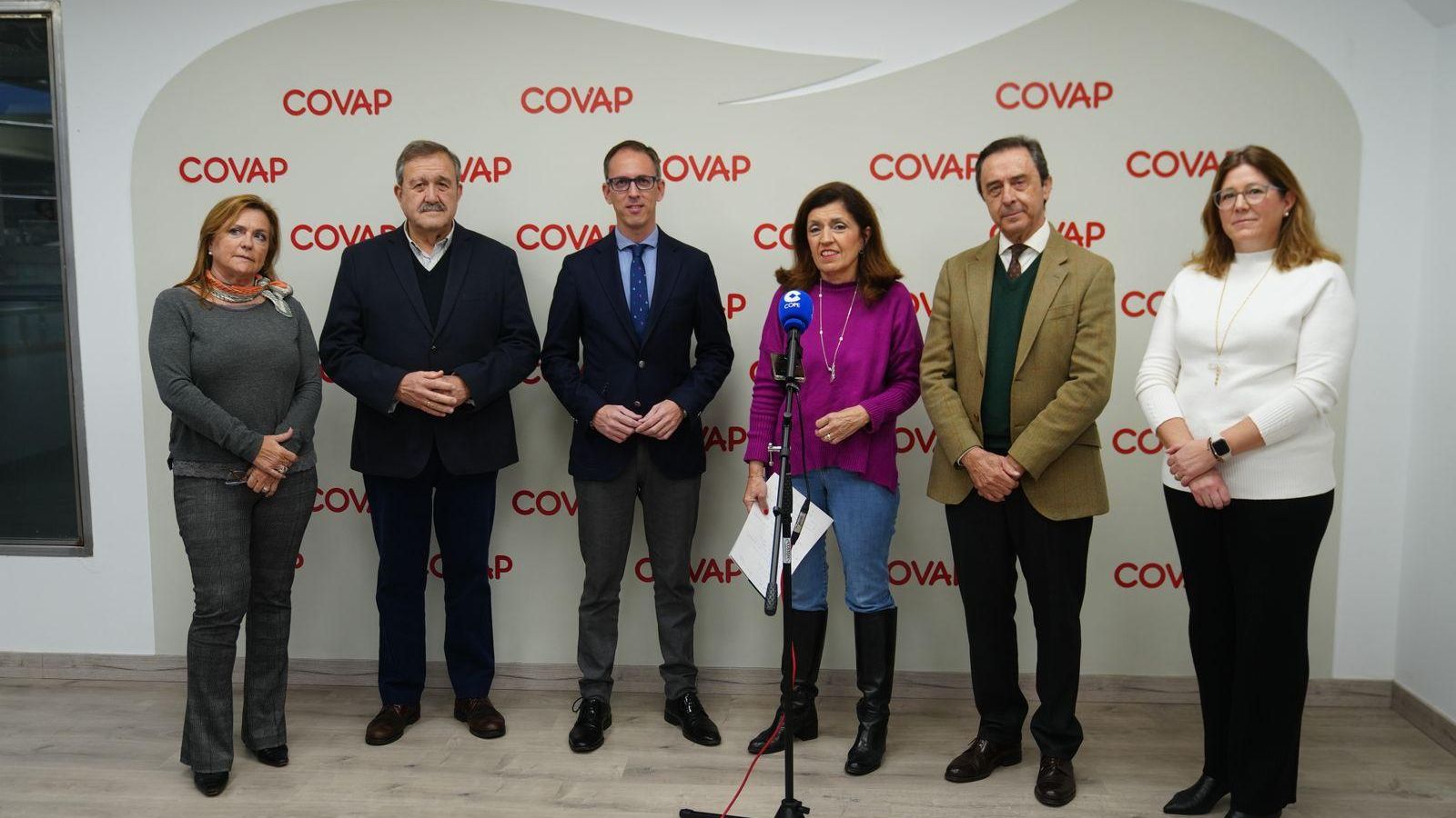 Visita de María Jesús Botella a Covap.
