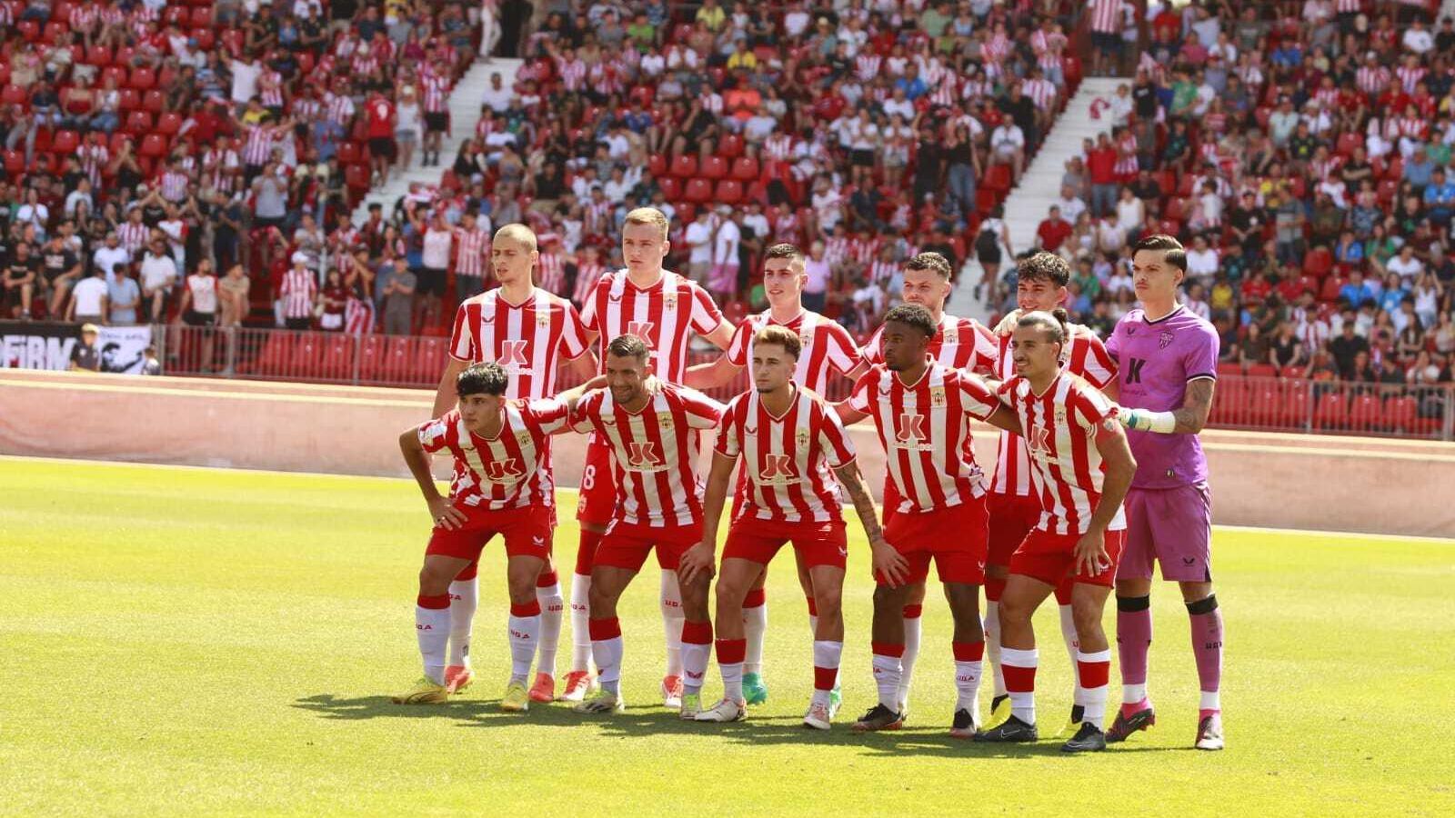 Once presentado por el conjunto rojiblanco en su encuentro frente al Toledo.