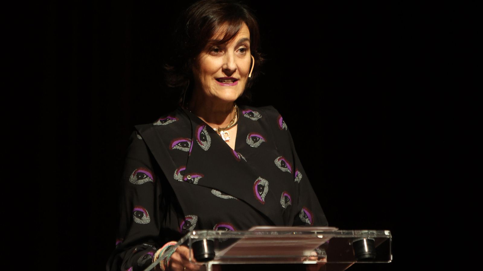 La periodista Charo Padilla, presentadora del acto.