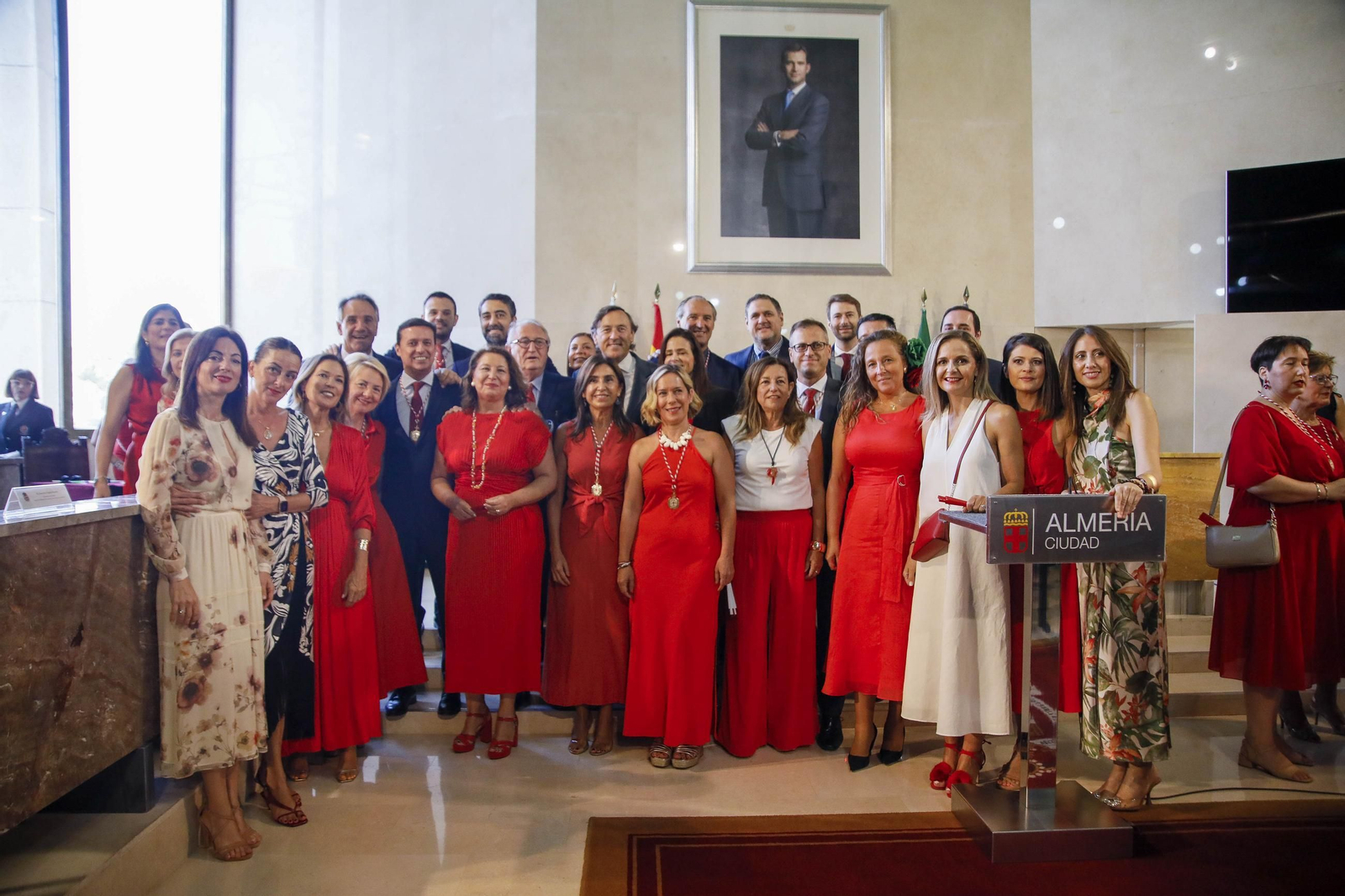 Las imágenes de los acto conmemorativo a los Coloraos