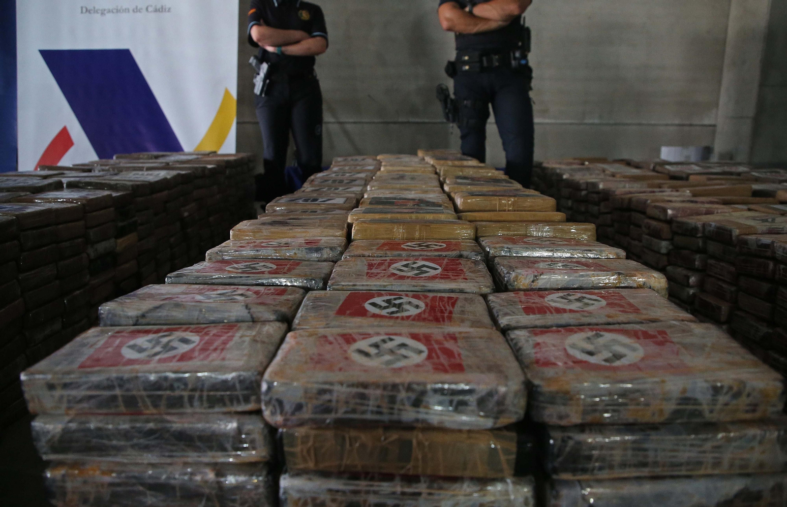 Fotos del mayor alijo de cocaína de la historia de España intervenido en Algeciras
