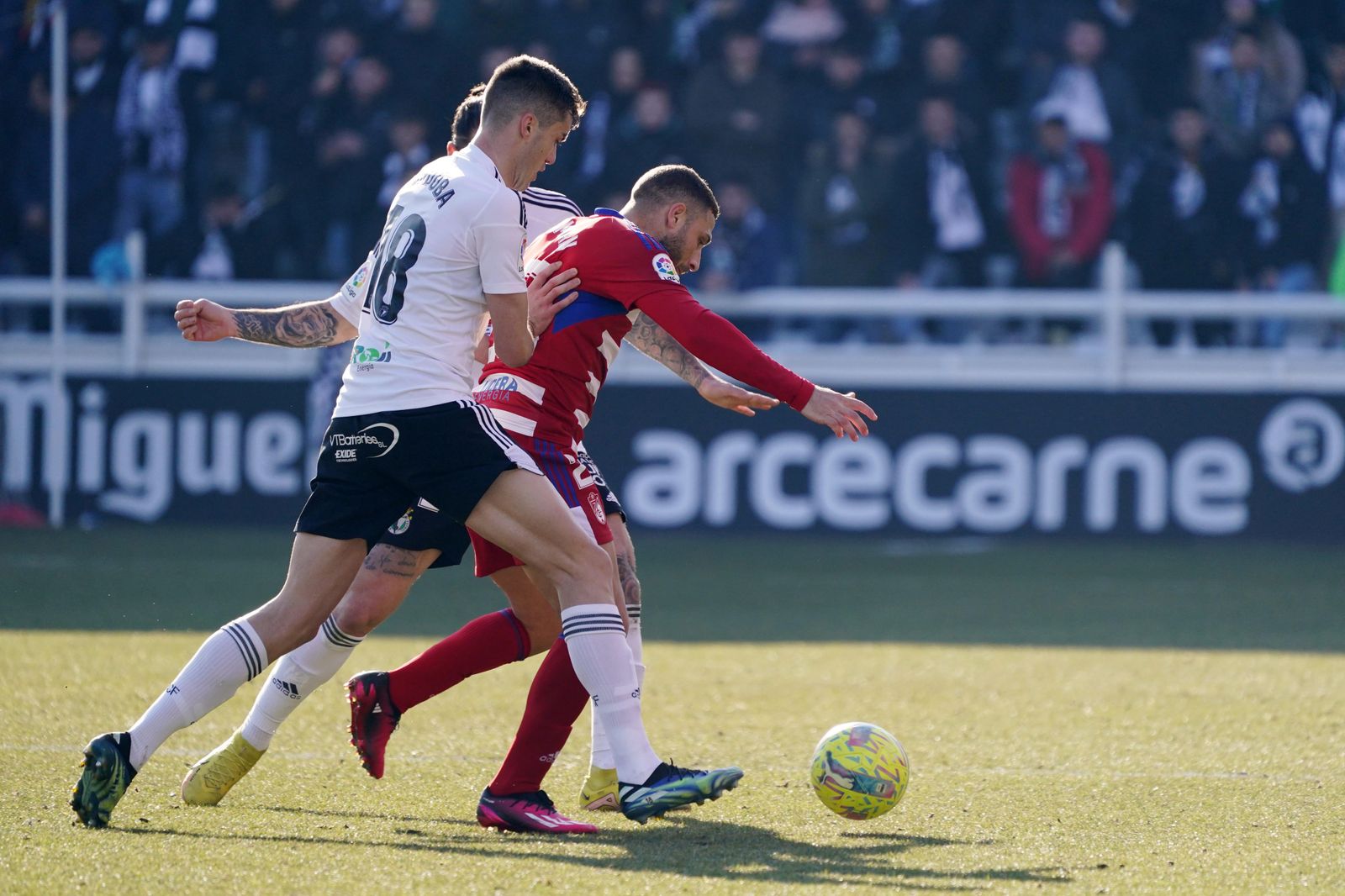 Weissman, en el Burgos-Granada del sábado