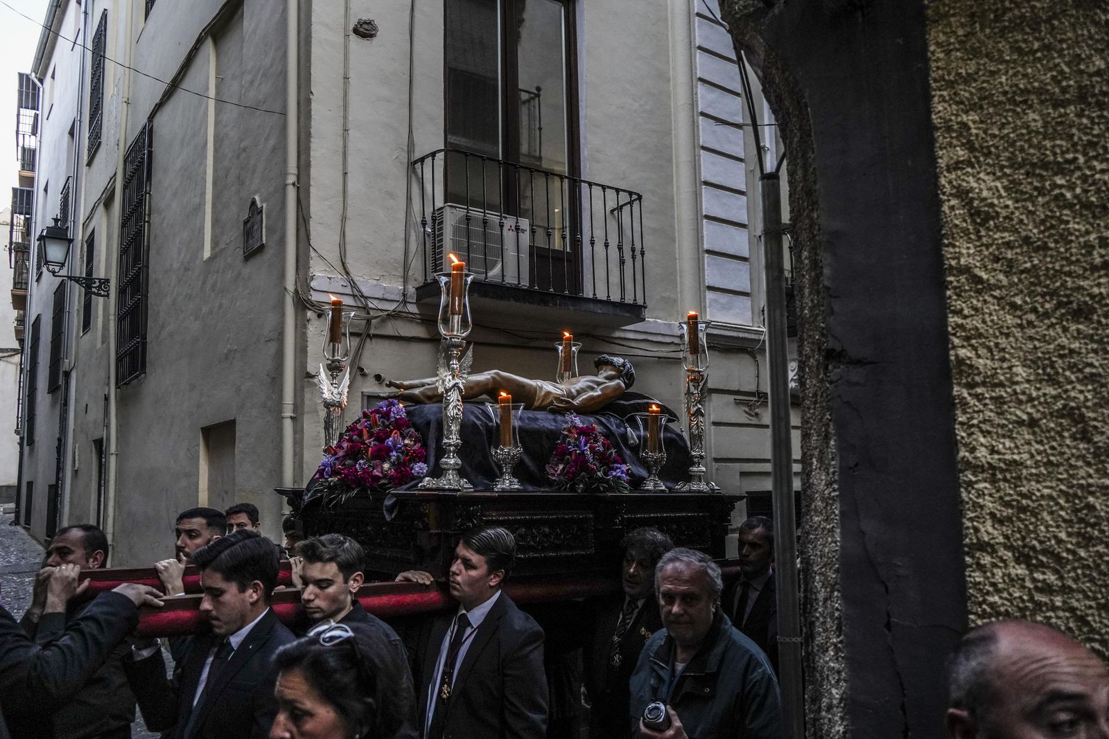 Así fue el vía crucis del Santo Sepulcro