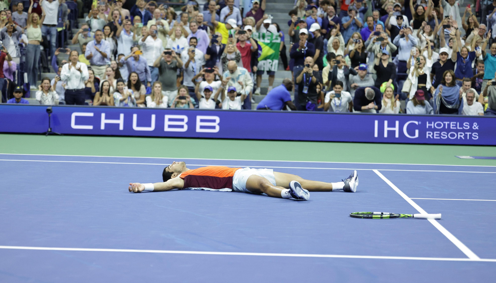 Las imágenes del título del US Open para Carlos Alcaraz