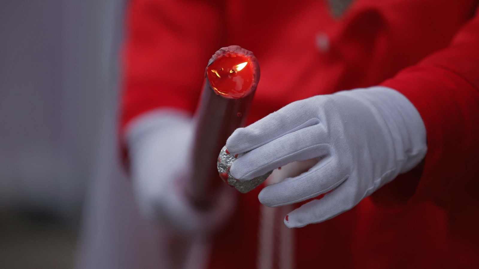 Fotos del Lunes Santo en Algeciras: La Columna y la Legión