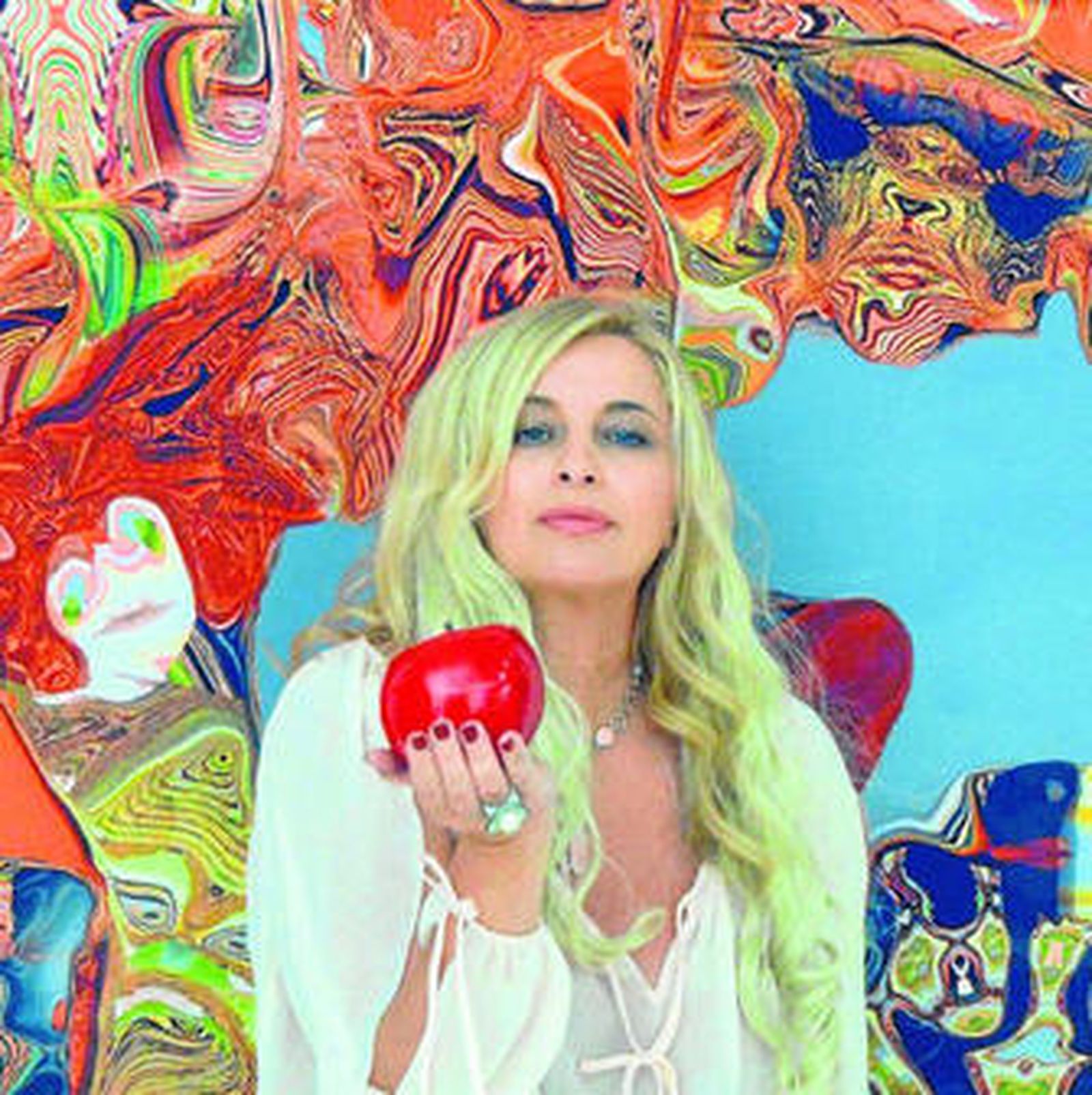 Verissa ha utilizado una amplia gama cromática en sus cuadros.