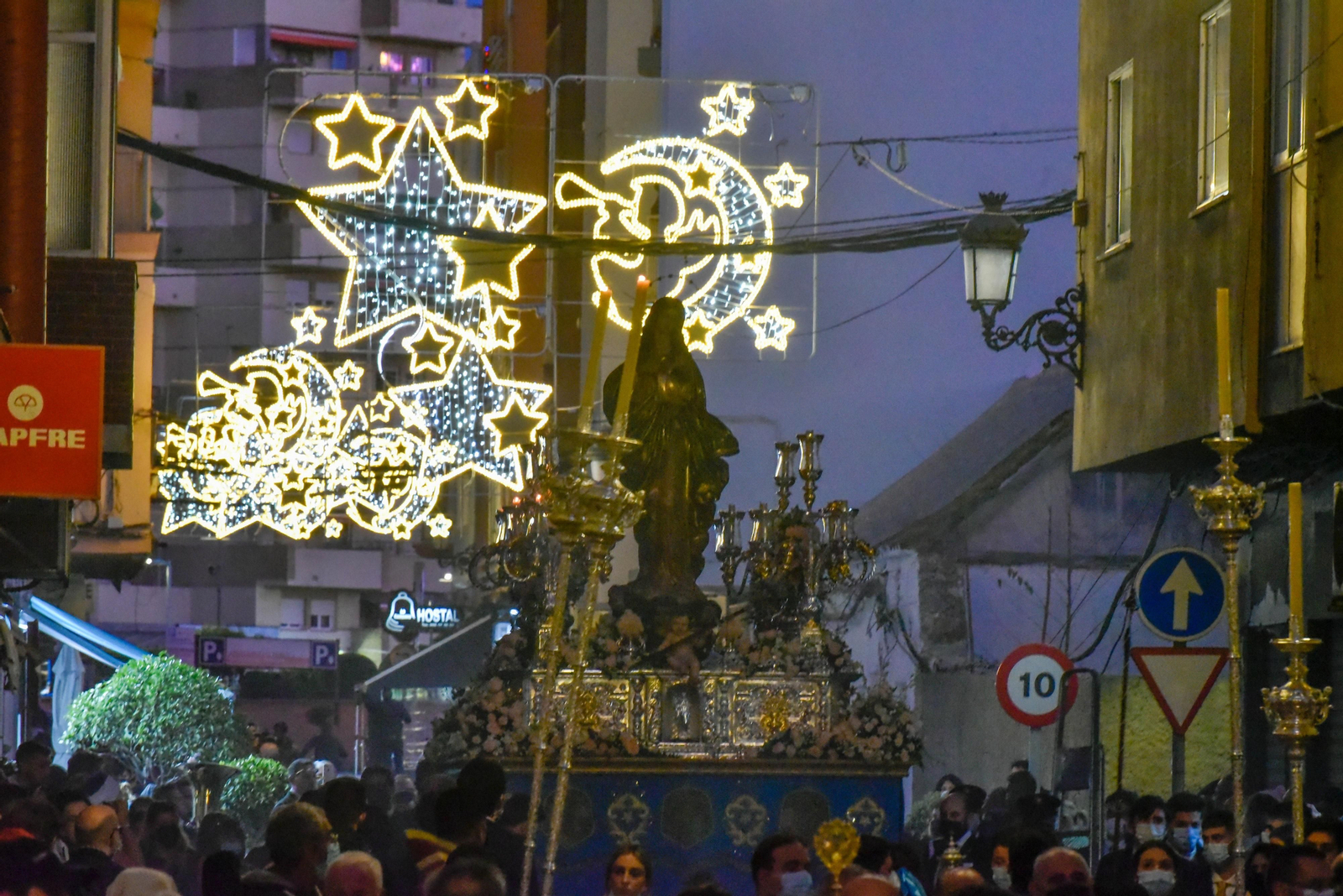 Procesión de la Inmaculada Concepción Patrona de La Línea